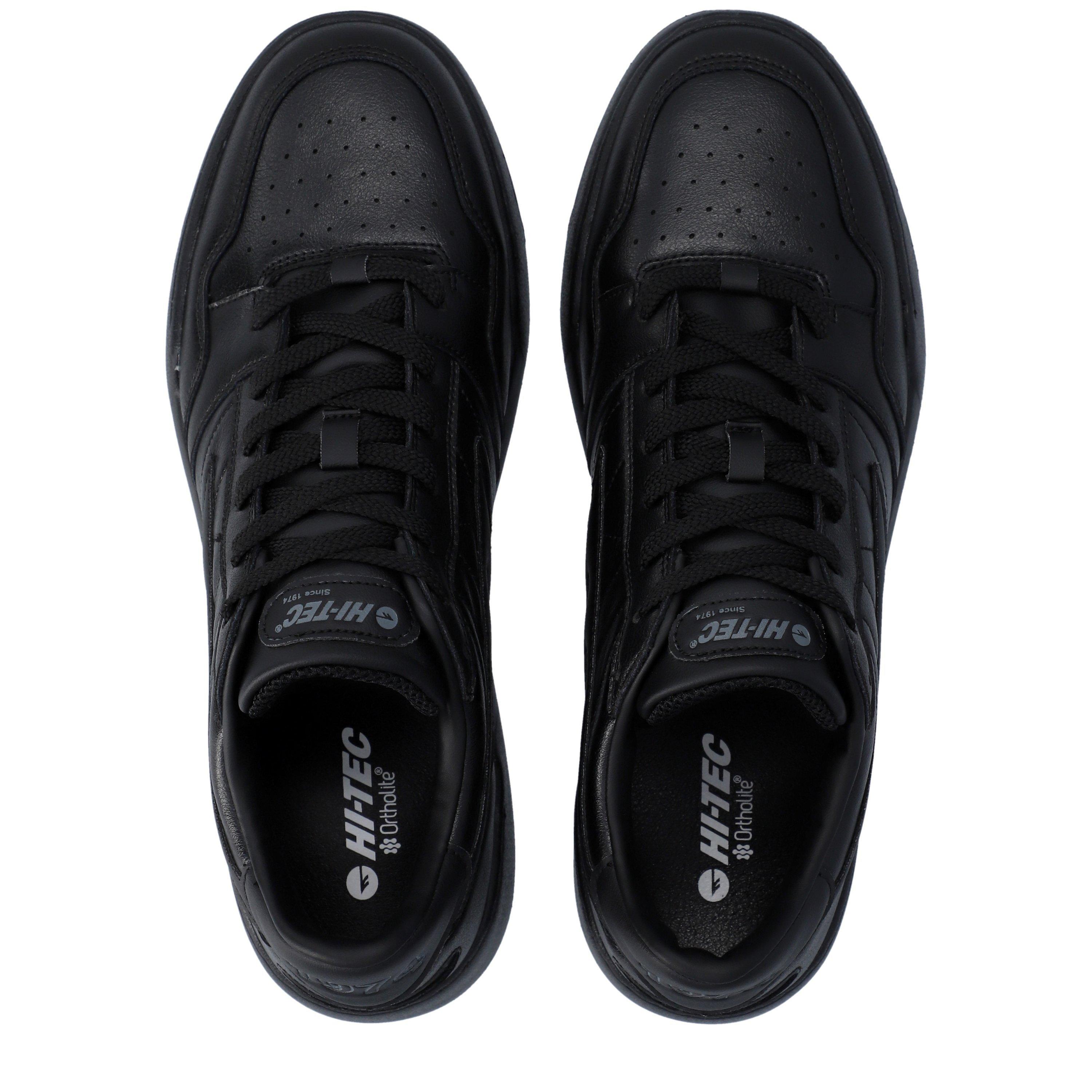 Schwarz - Hi Tec - Squash Trainers Adults - 6