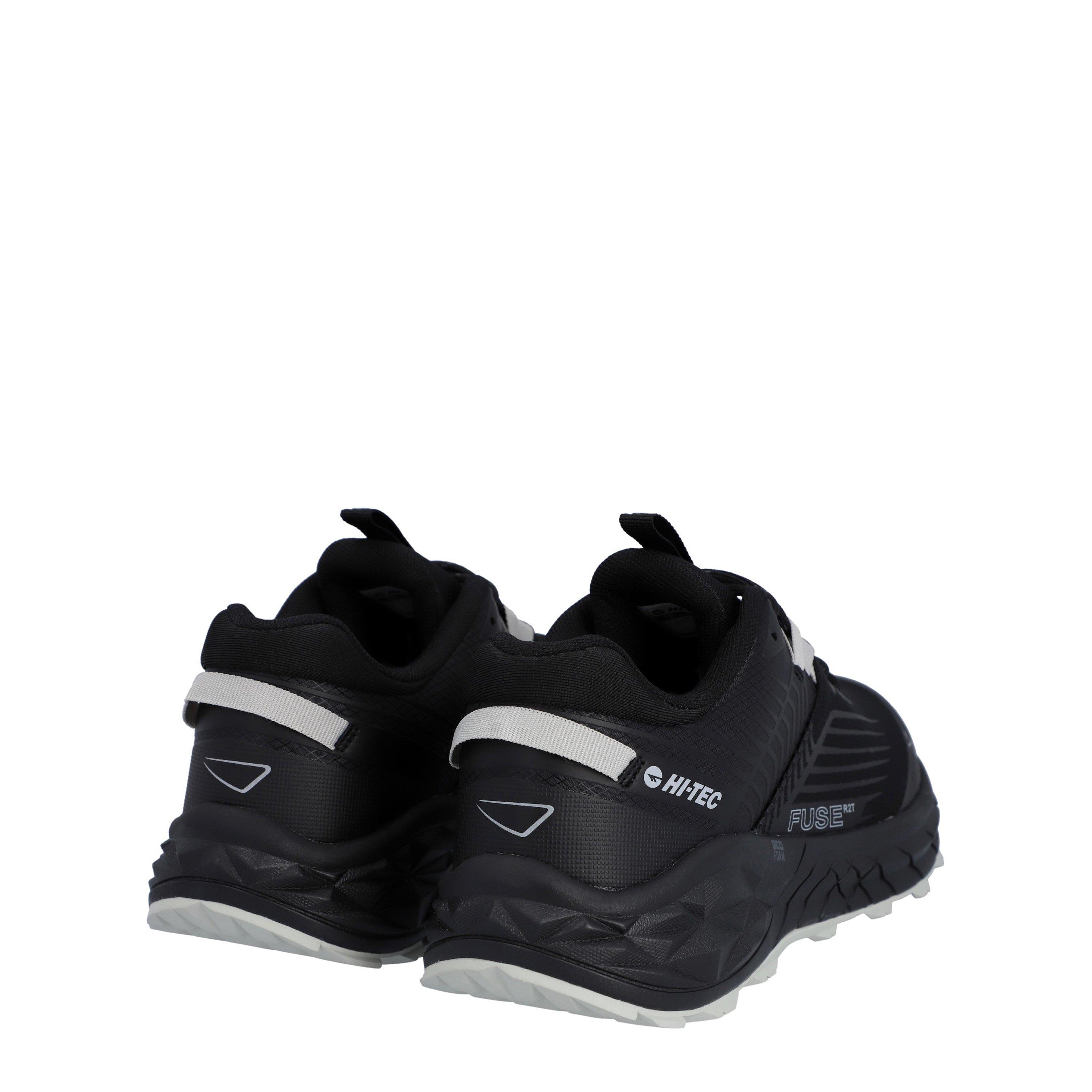 Zwart/Charcoal/Grijs - Hi Tec - Fuse Trail Shoes Mens - 5