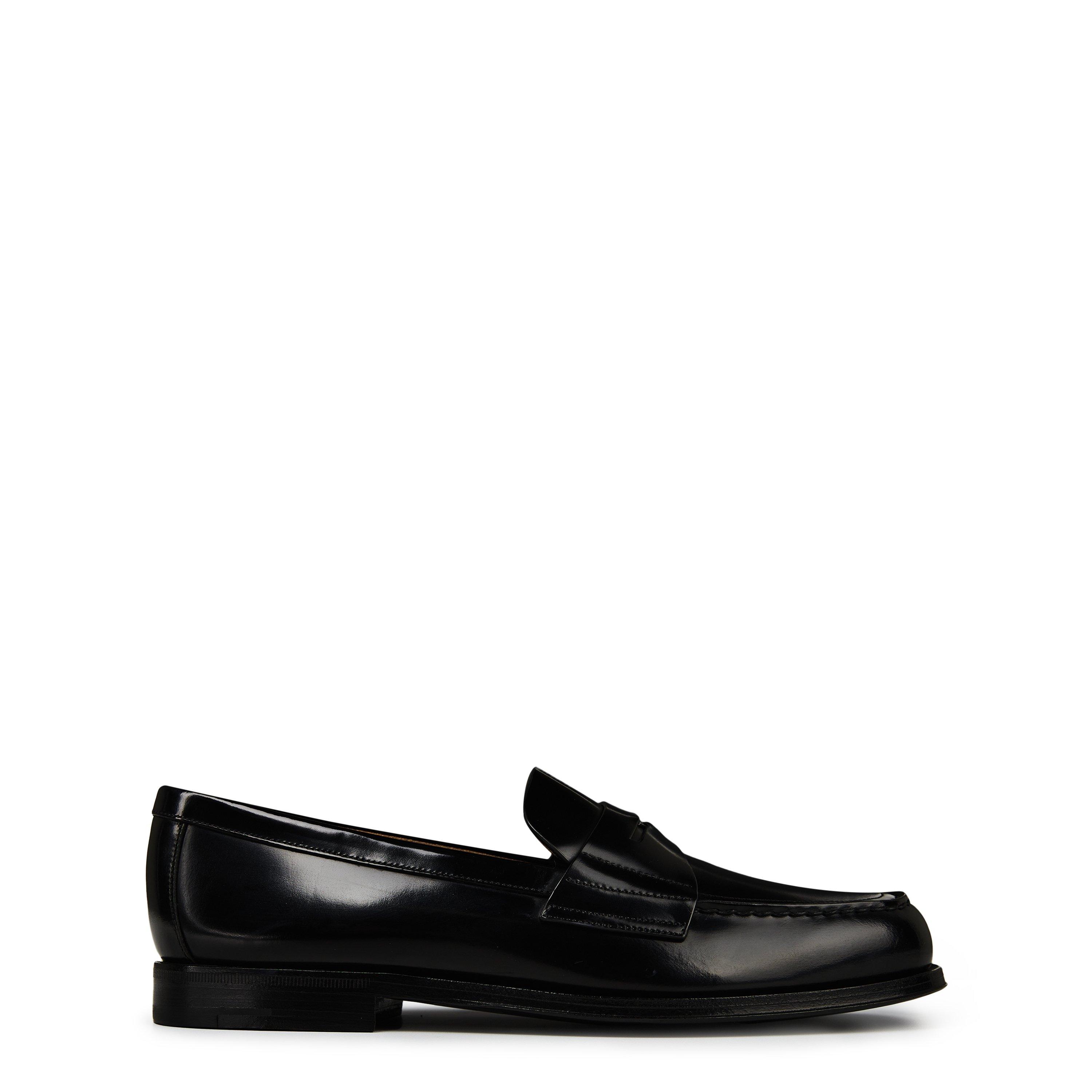 Prada Penny Loafers - Nero - Size 9 (43)
