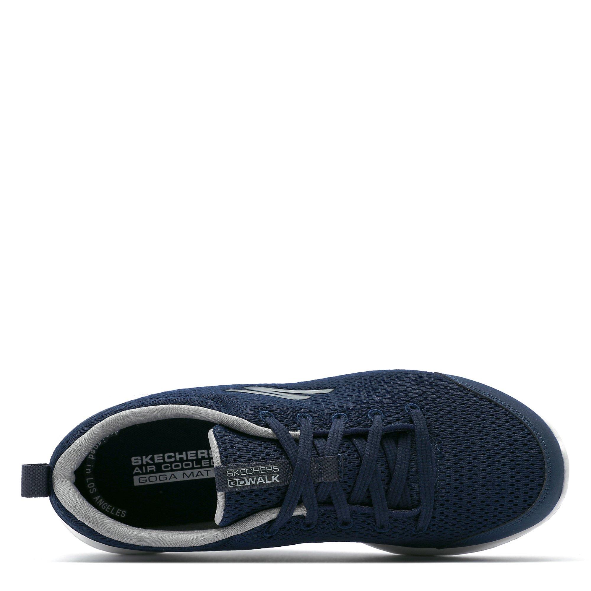 Navy/Gray - Skechers - Skechers GO Walk Max Progressor Mens Shoes - 3