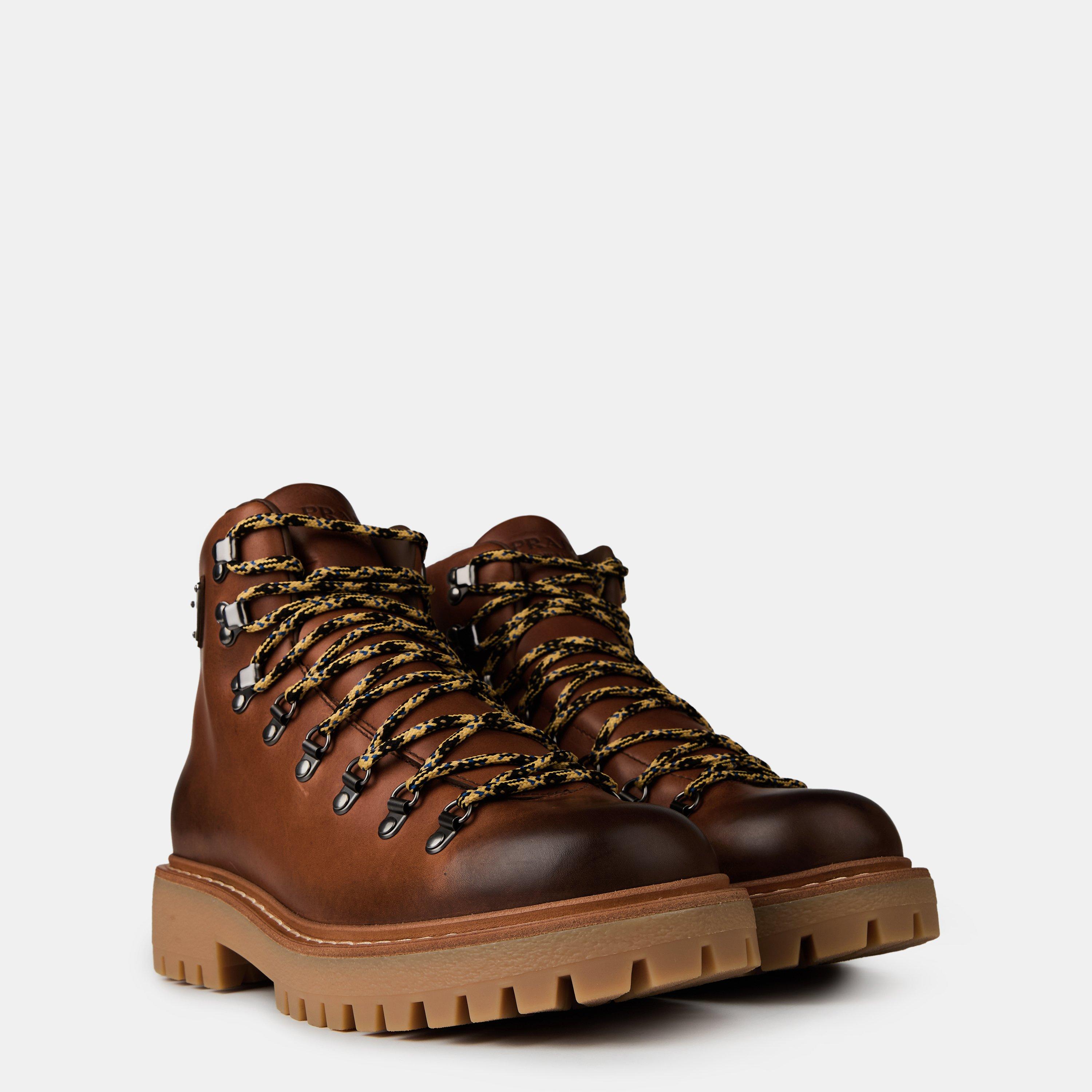 Cognac - Prada - Hiking Boots - 4