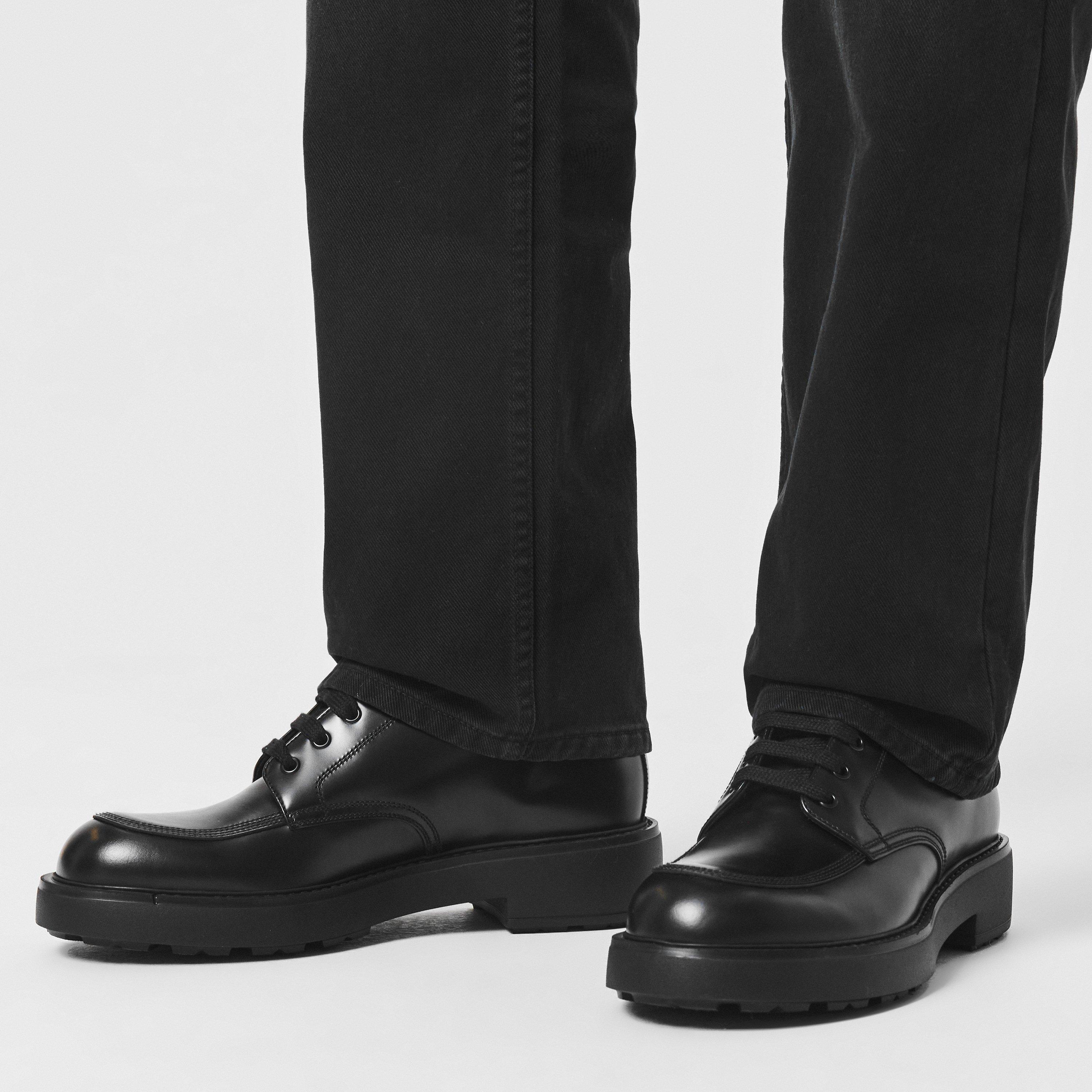 Nero - Prada - Triangle Logo Boots - 3