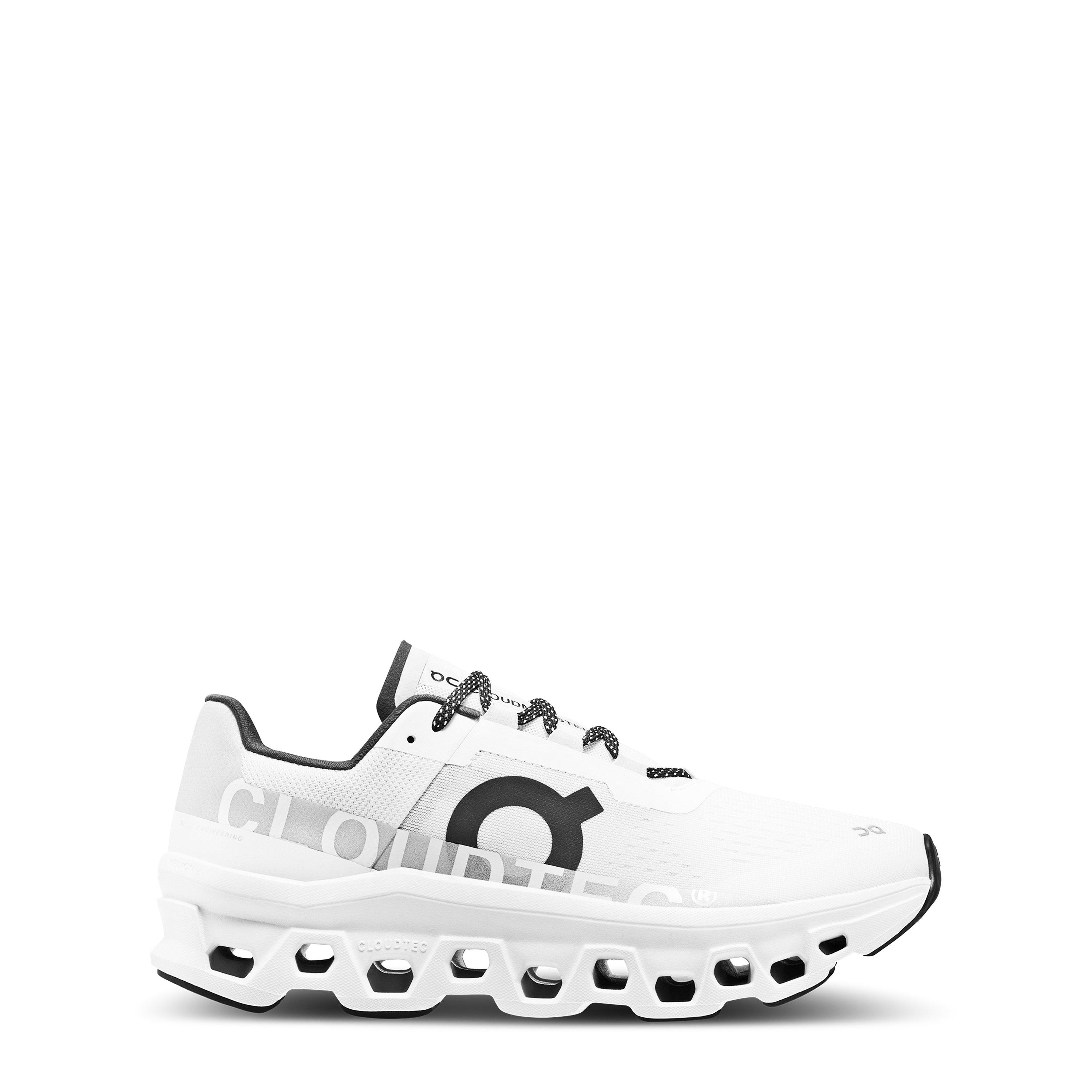 On Mens Cloudmonster Running Shoes - All White - Size 12 (47.5)
