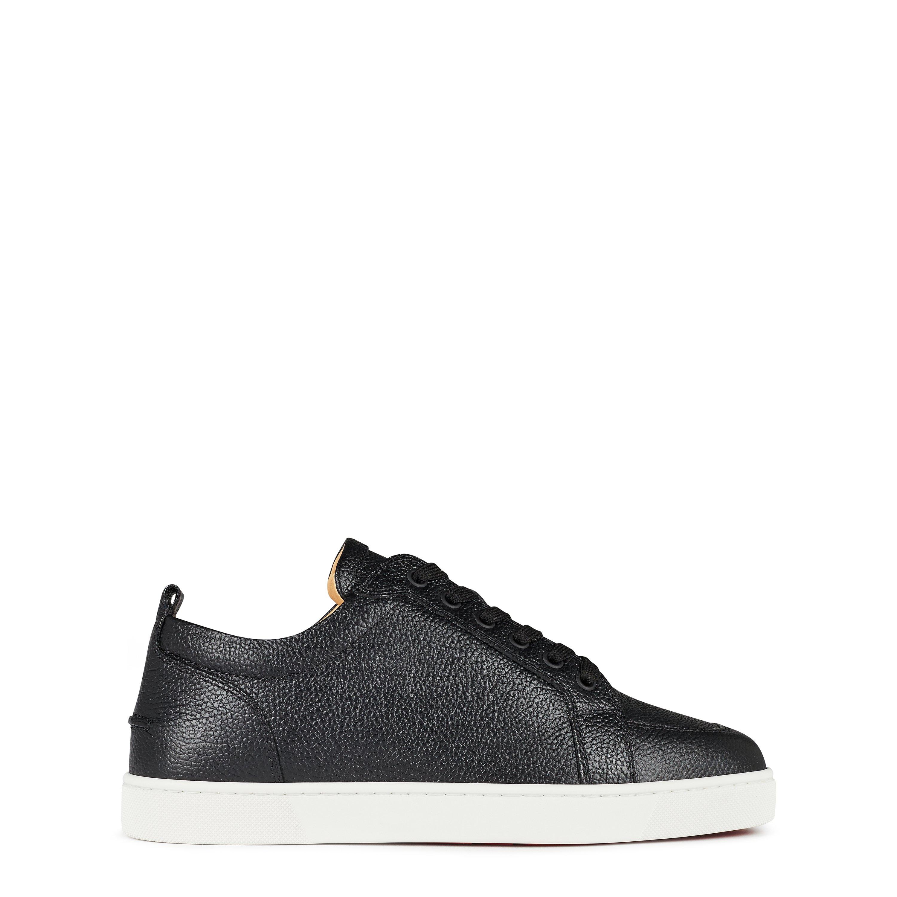 Black Leather - Christian Louboutin - Men's Rantulow Leather Trainers - 1