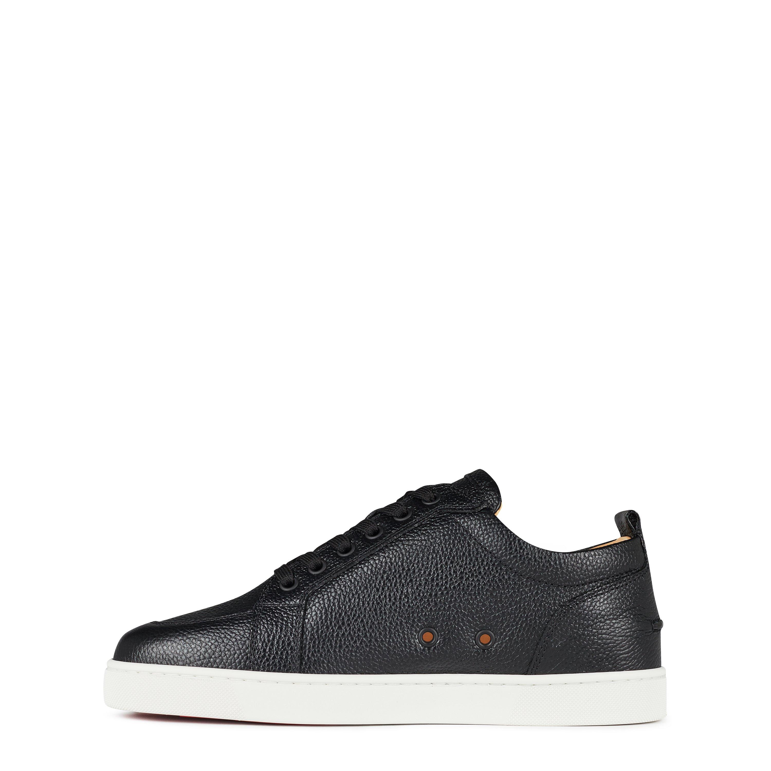 Black Leather - Christian Louboutin - Men's Rantulow Leather Trainers - 2