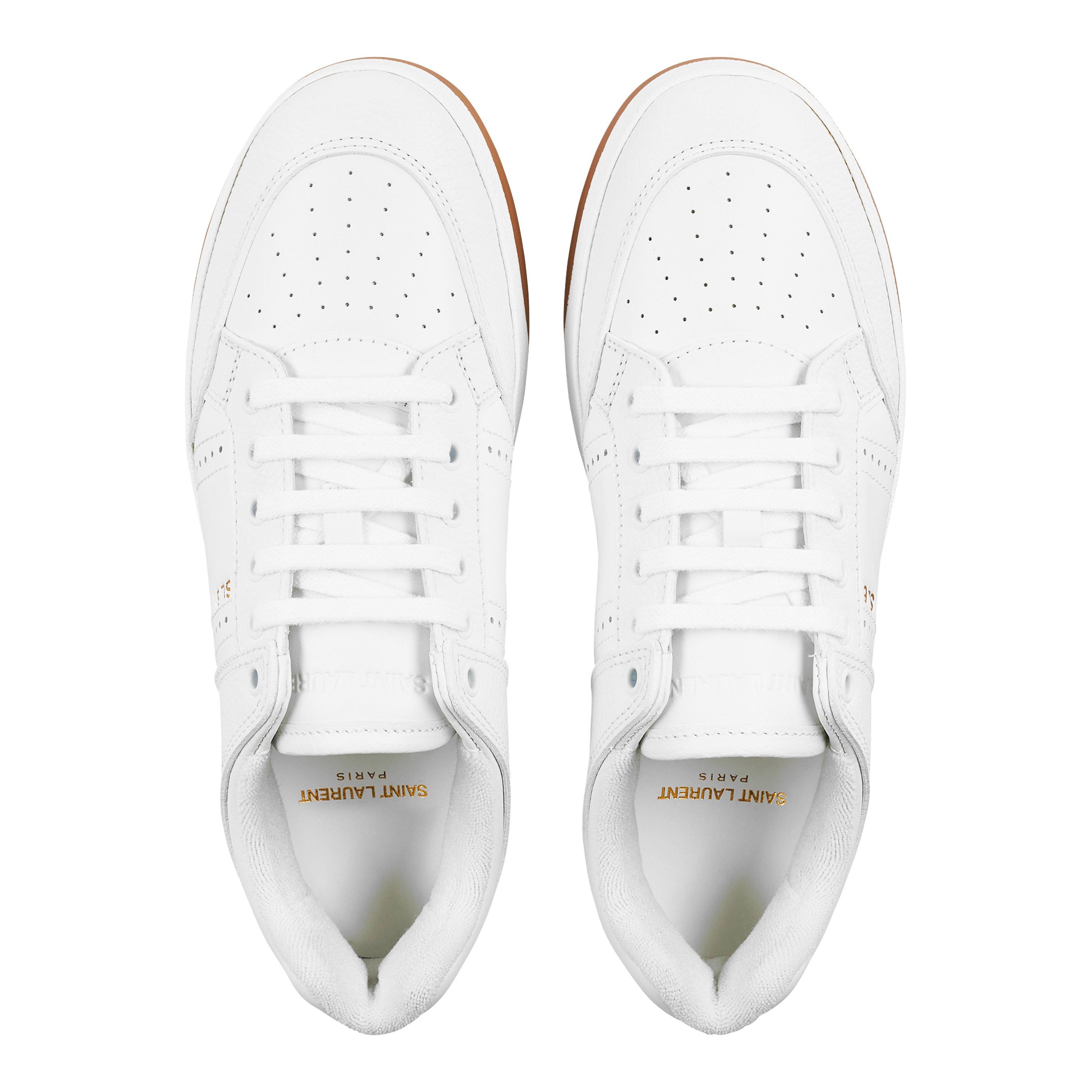 White/White - Saint Laurent - Sl/61 Sneakers - 6