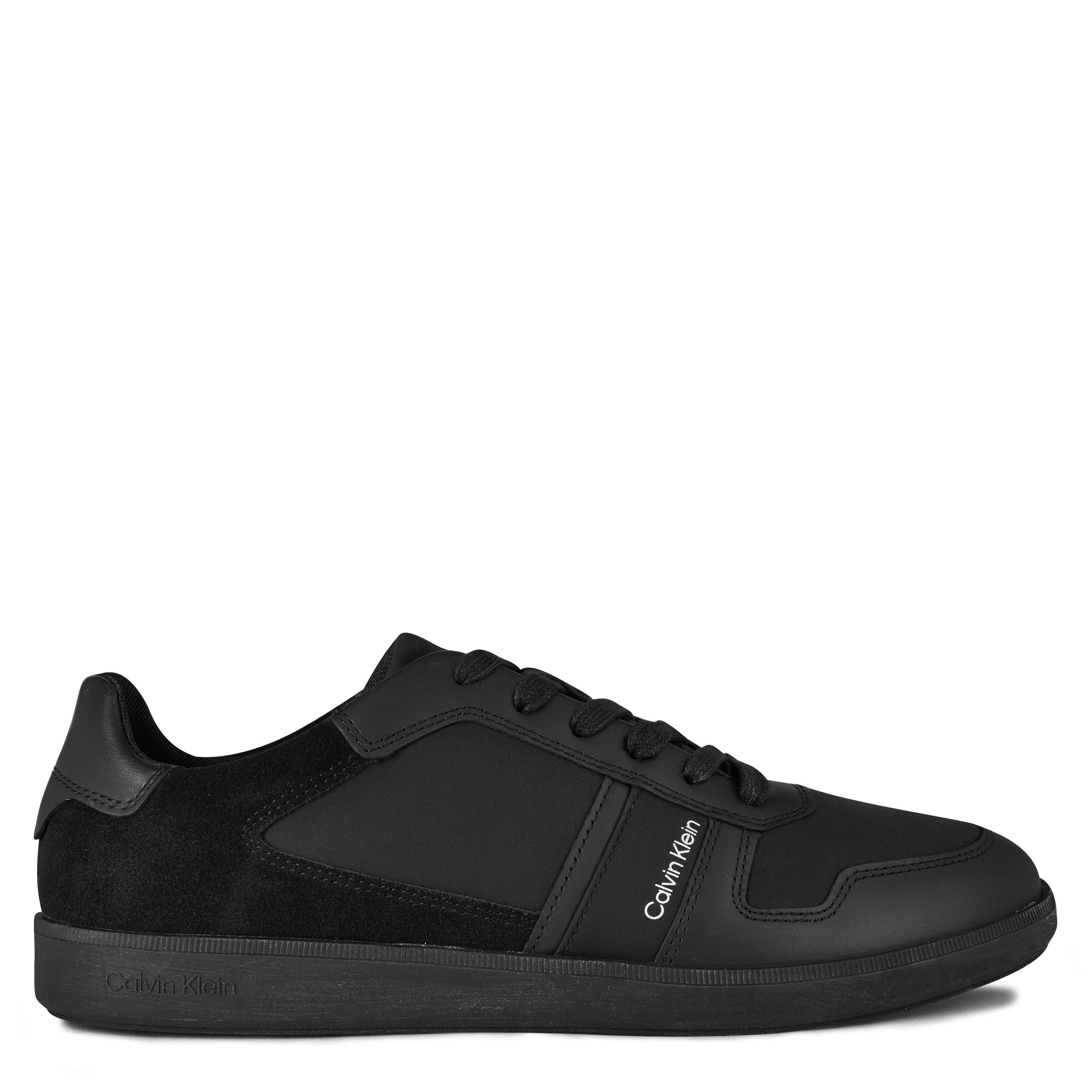 Calvin Klein Men's Lace Up Mix Trainers - Black 00U - 11 (46)