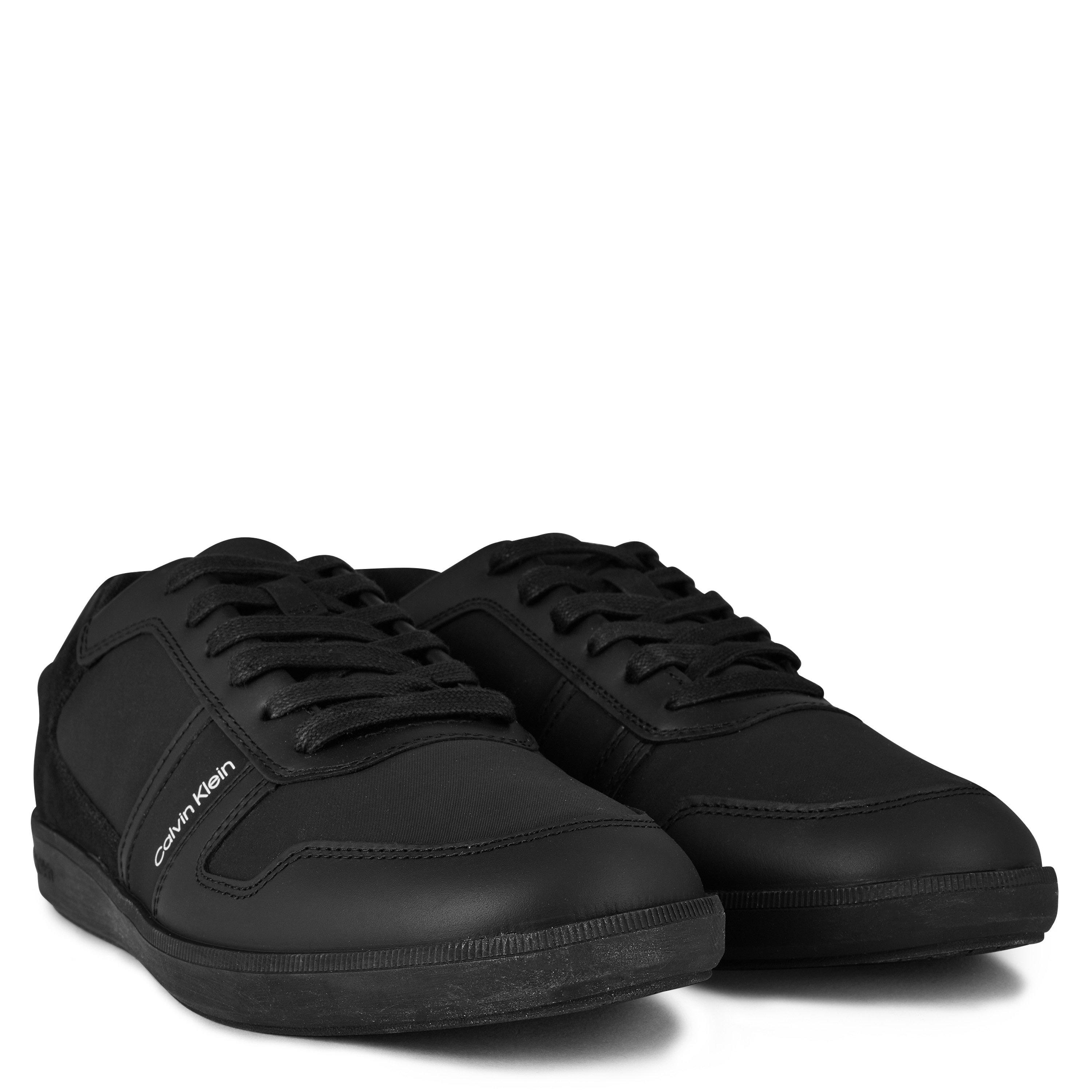 Schwarz 00U - Calvin Klein - Lace Up Mix Trainers - 3