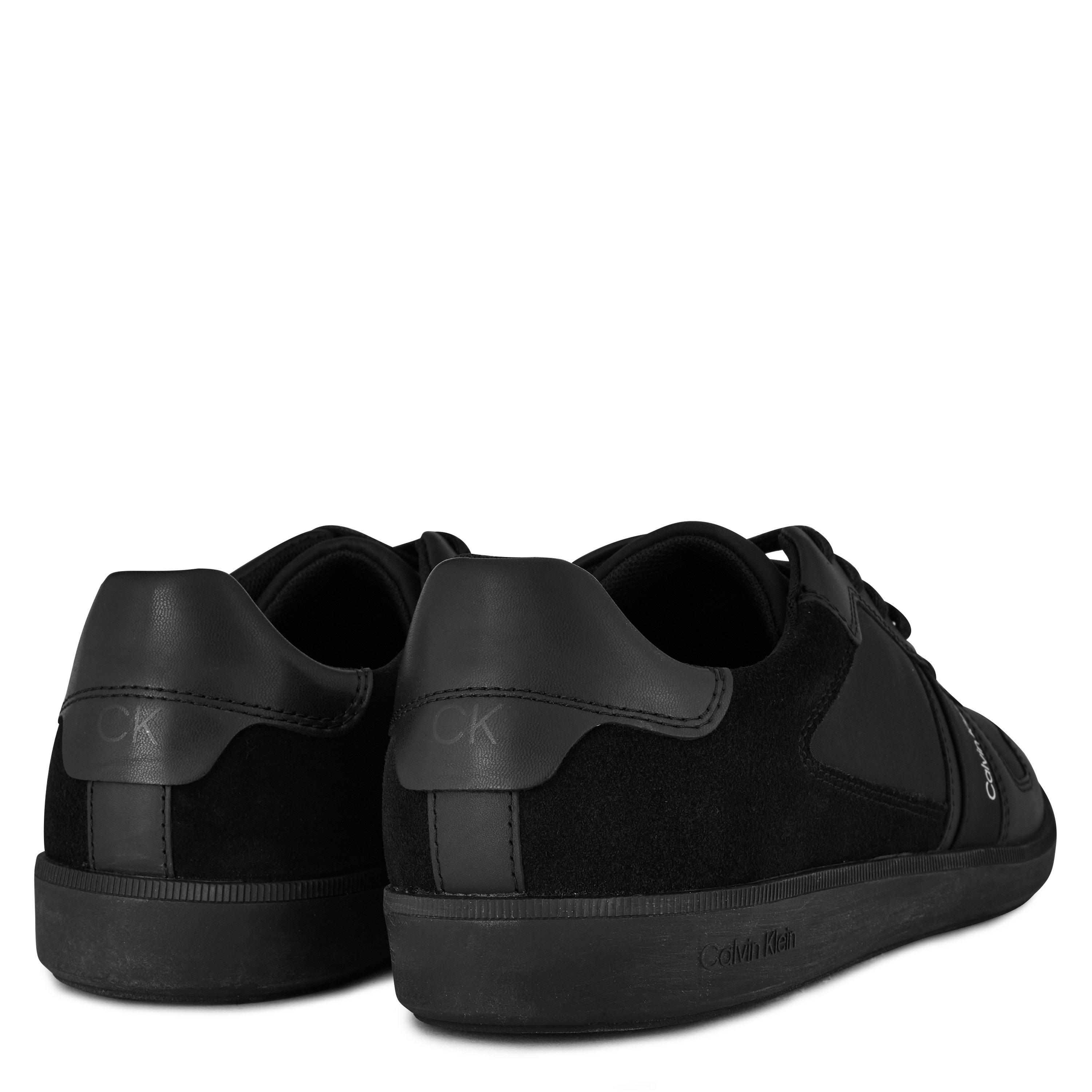 Schwarz 00U - Calvin Klein - Lace Up Mix Trainers - 4
