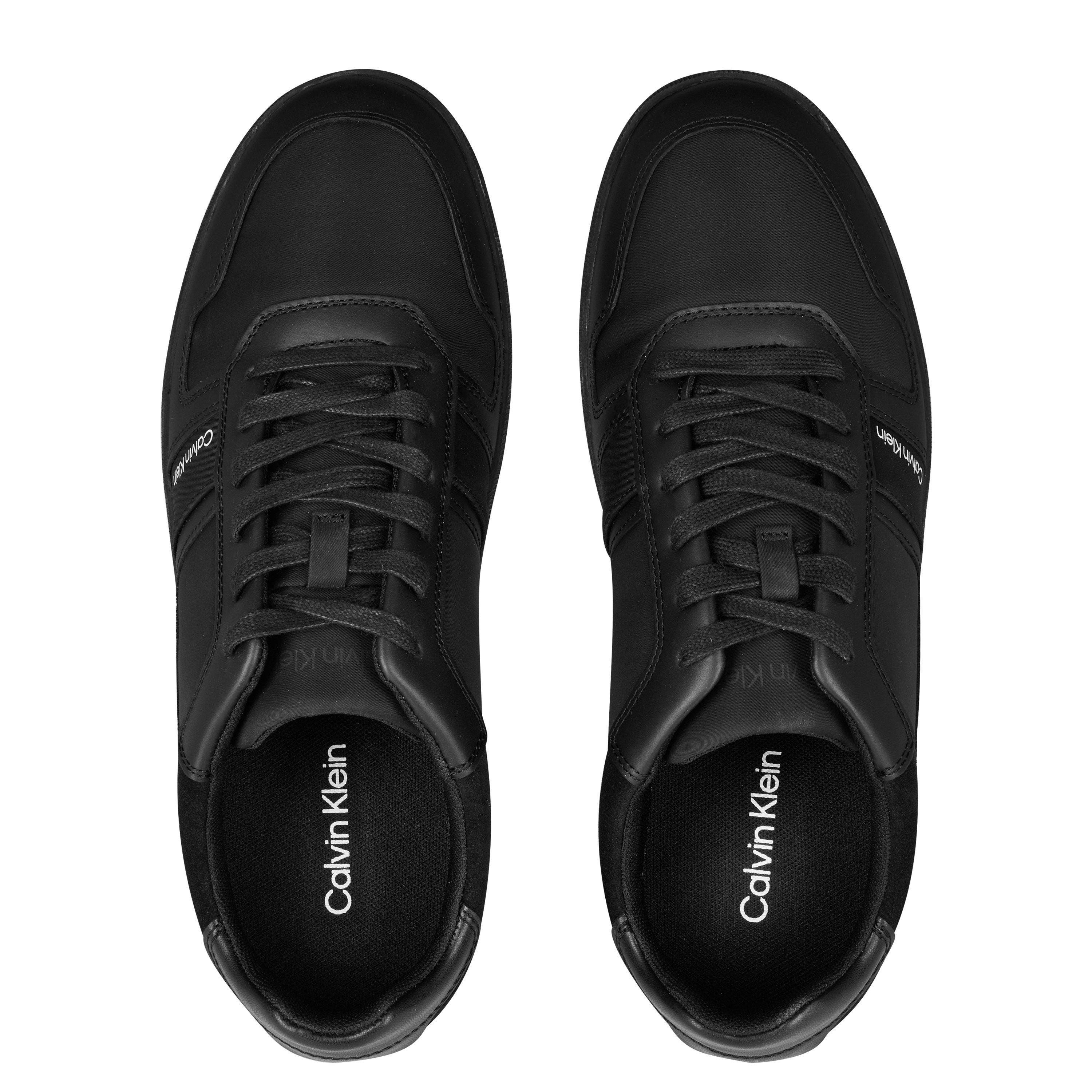Schwarz 00U - Calvin Klein - Lace Up Mix Trainers - 5