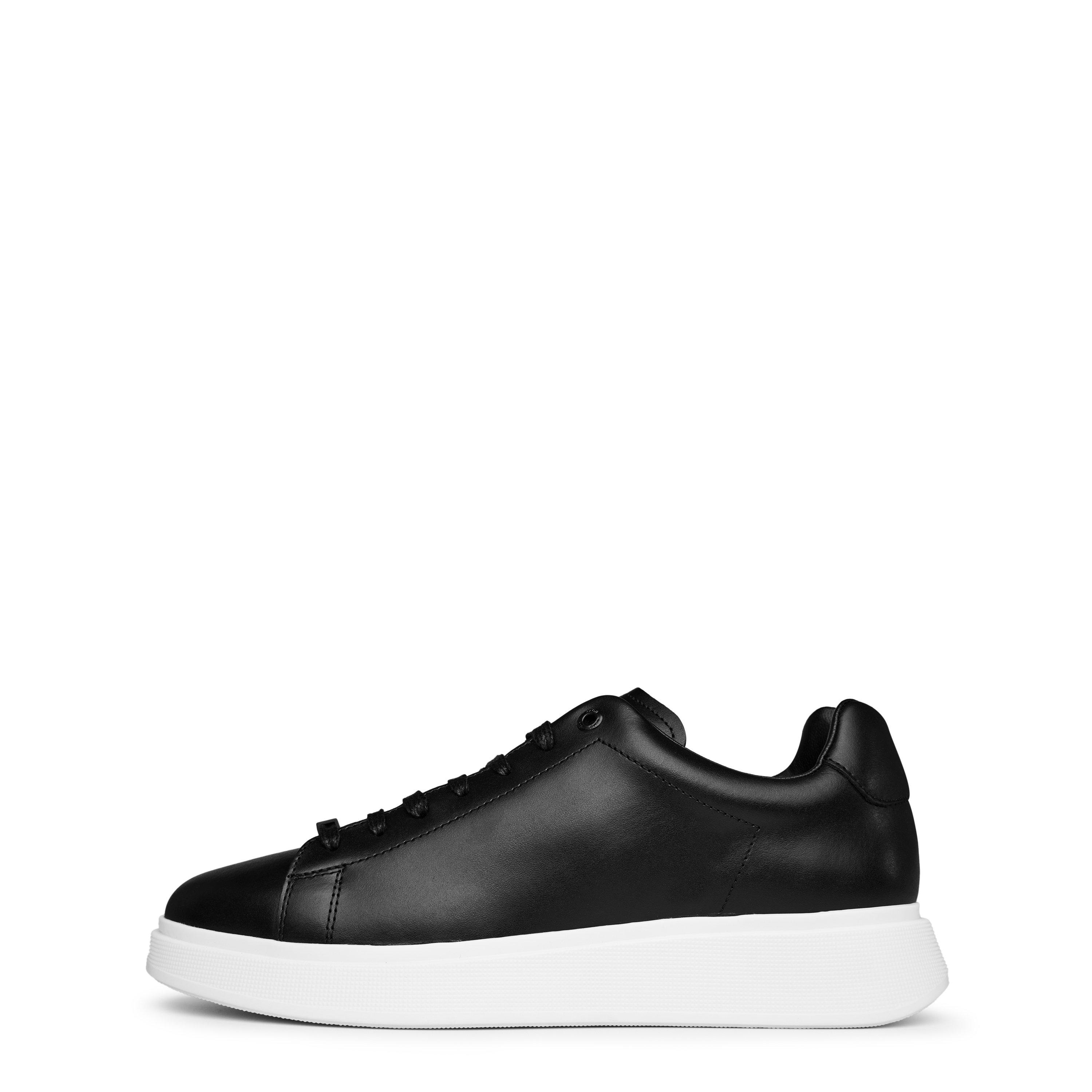 Black 001 - Boss - Men's Bulton Low Top Platform Trainers, Chunky Sole - 2