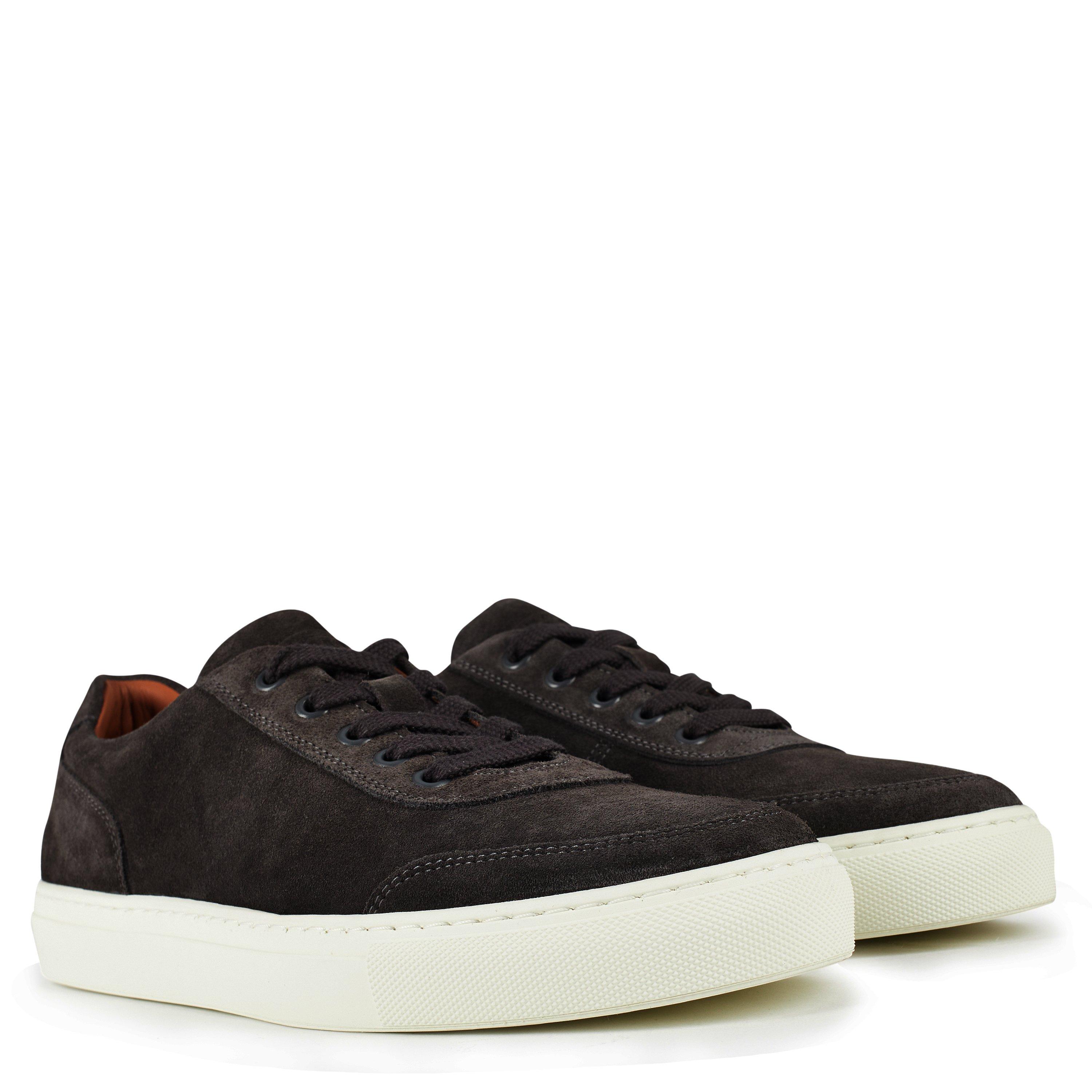 Grey Suede - Harrys of London - Duke Trainers - 3