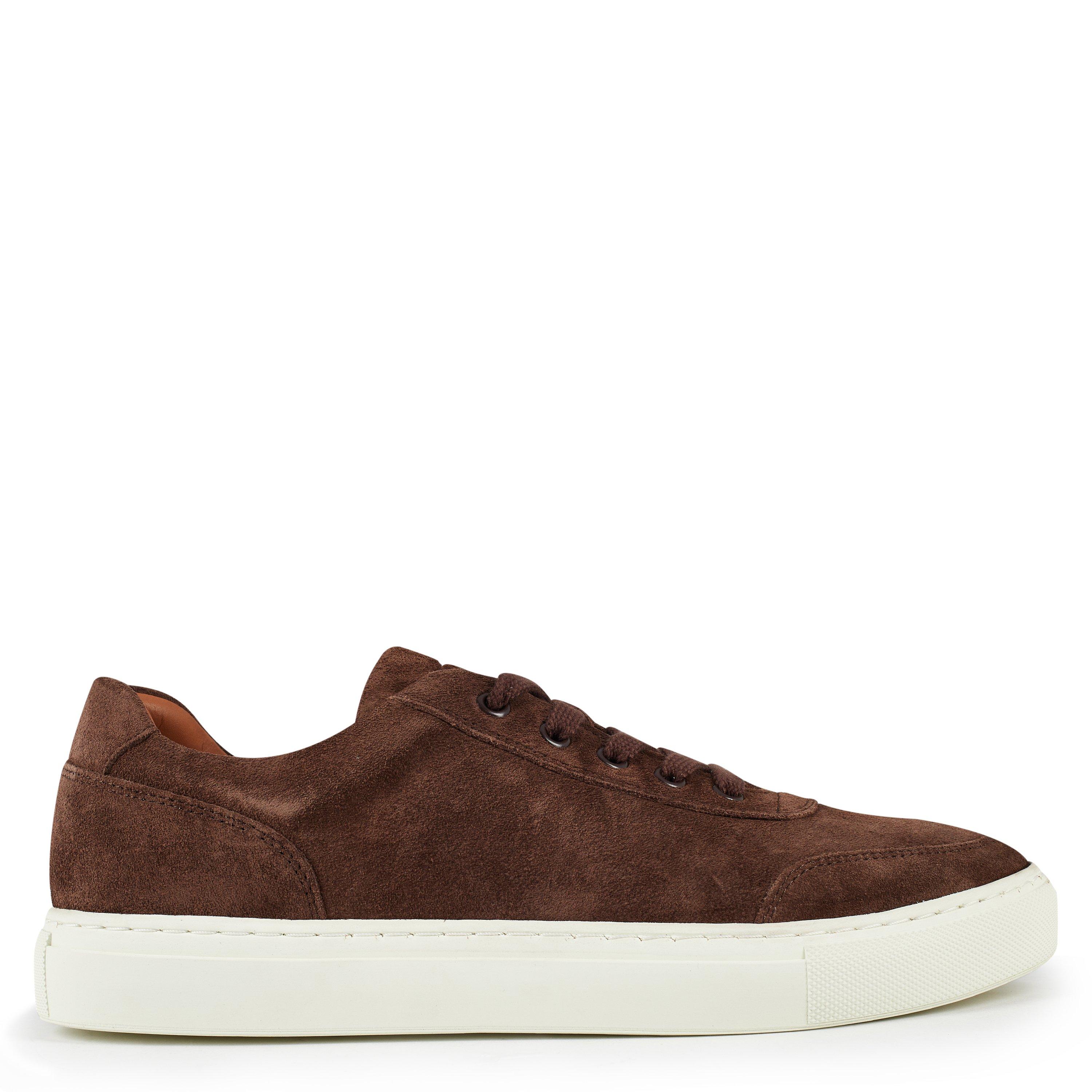 Brown Suede - Harrys of London - Duke Trainers - 1