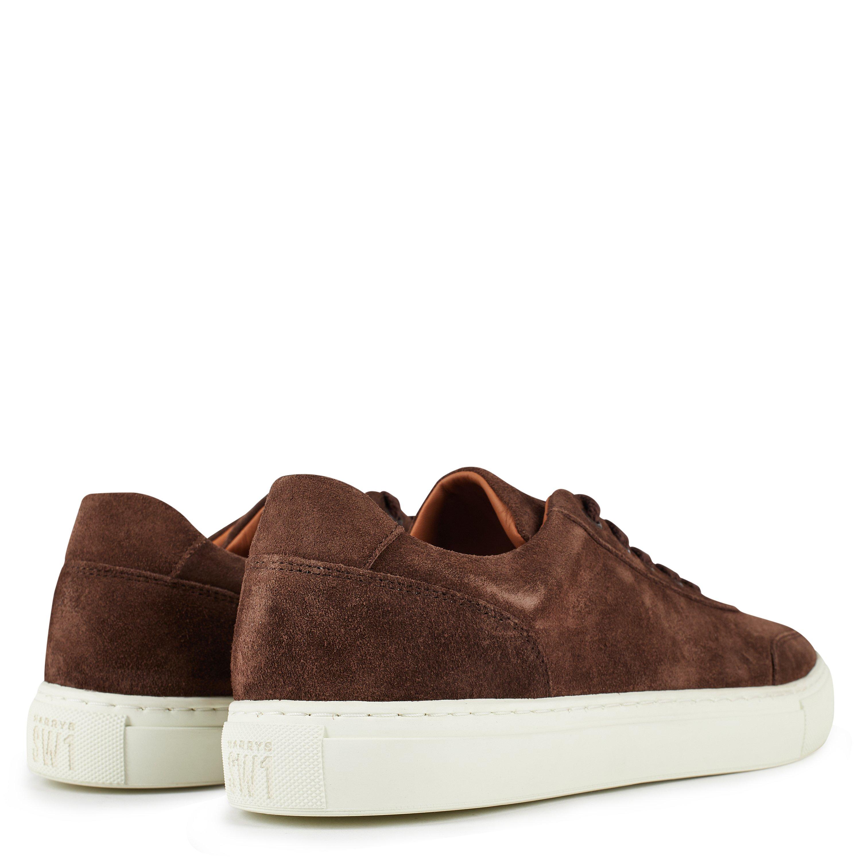 Brown Suede - Harrys of London - Duke Trainers - 5