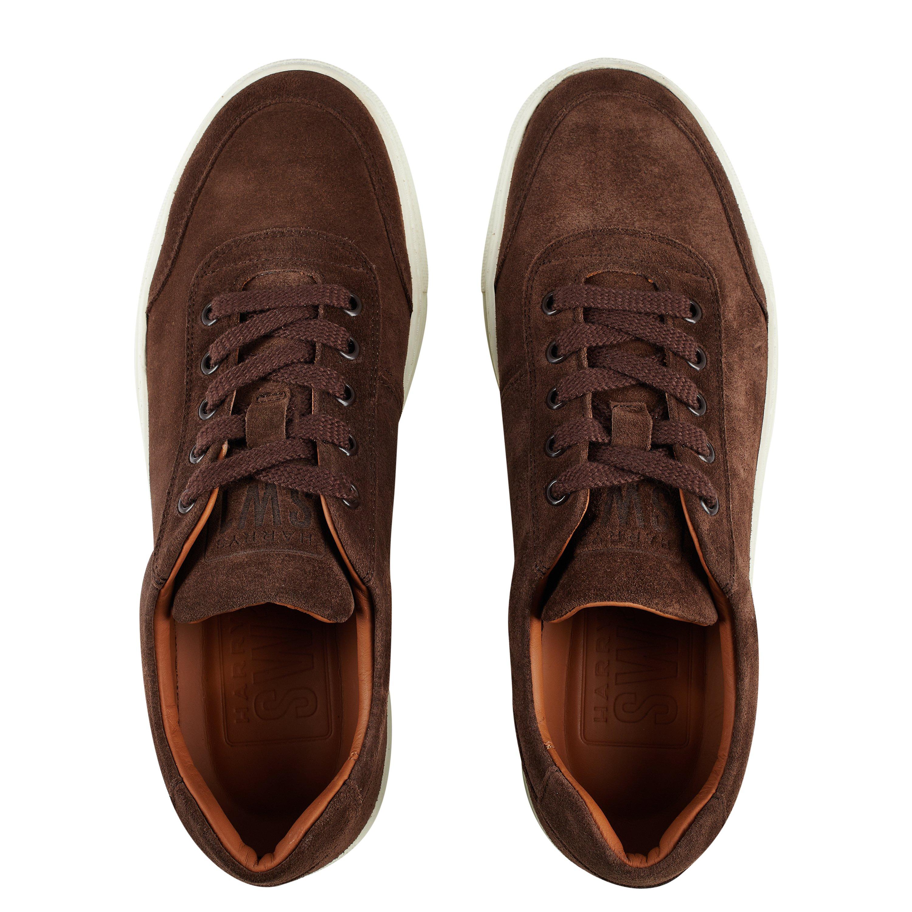 Brown Suede - Harrys of London - Duke Trainers - 6