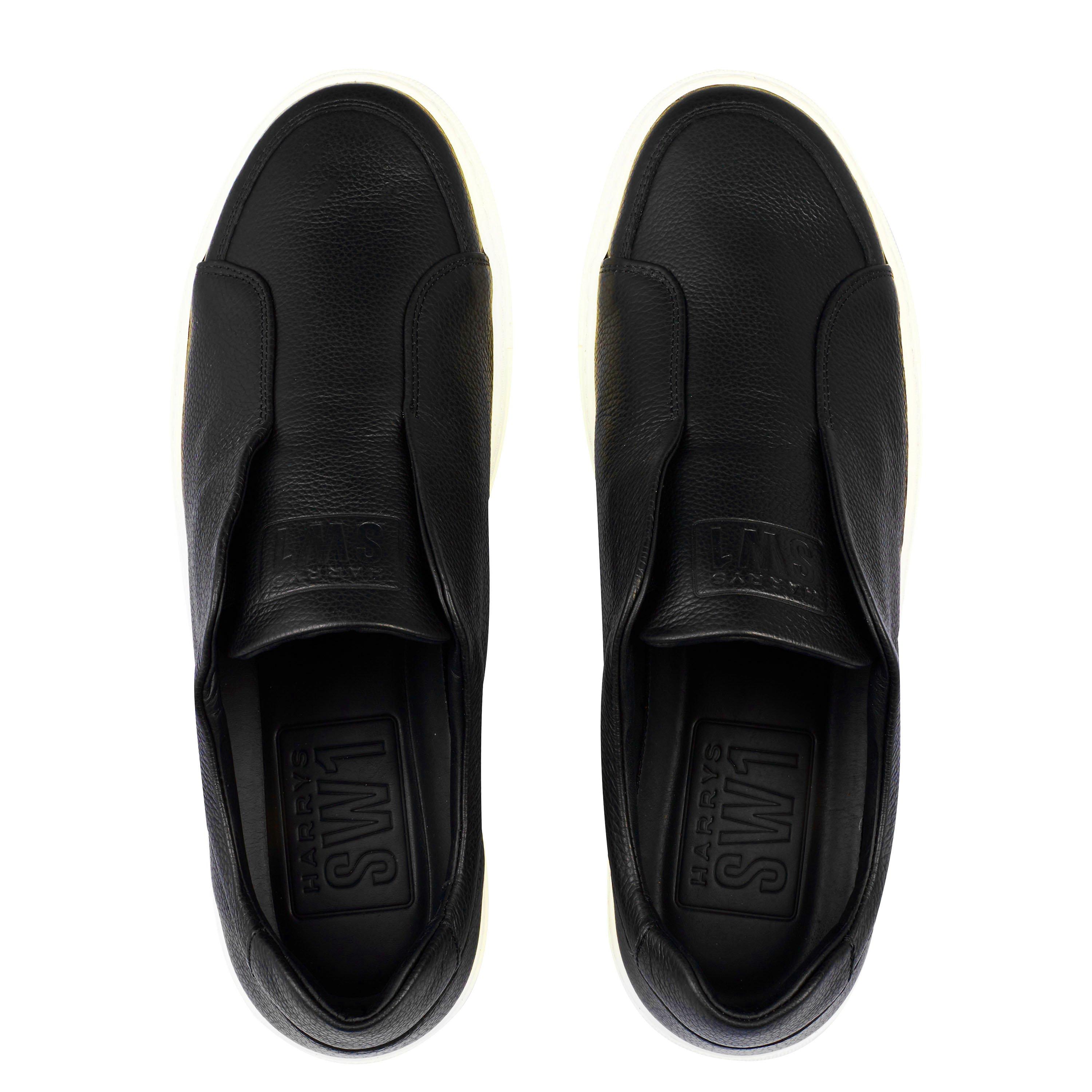 Calf Black - Harrys of London - SW1 Mount Trainers - 7