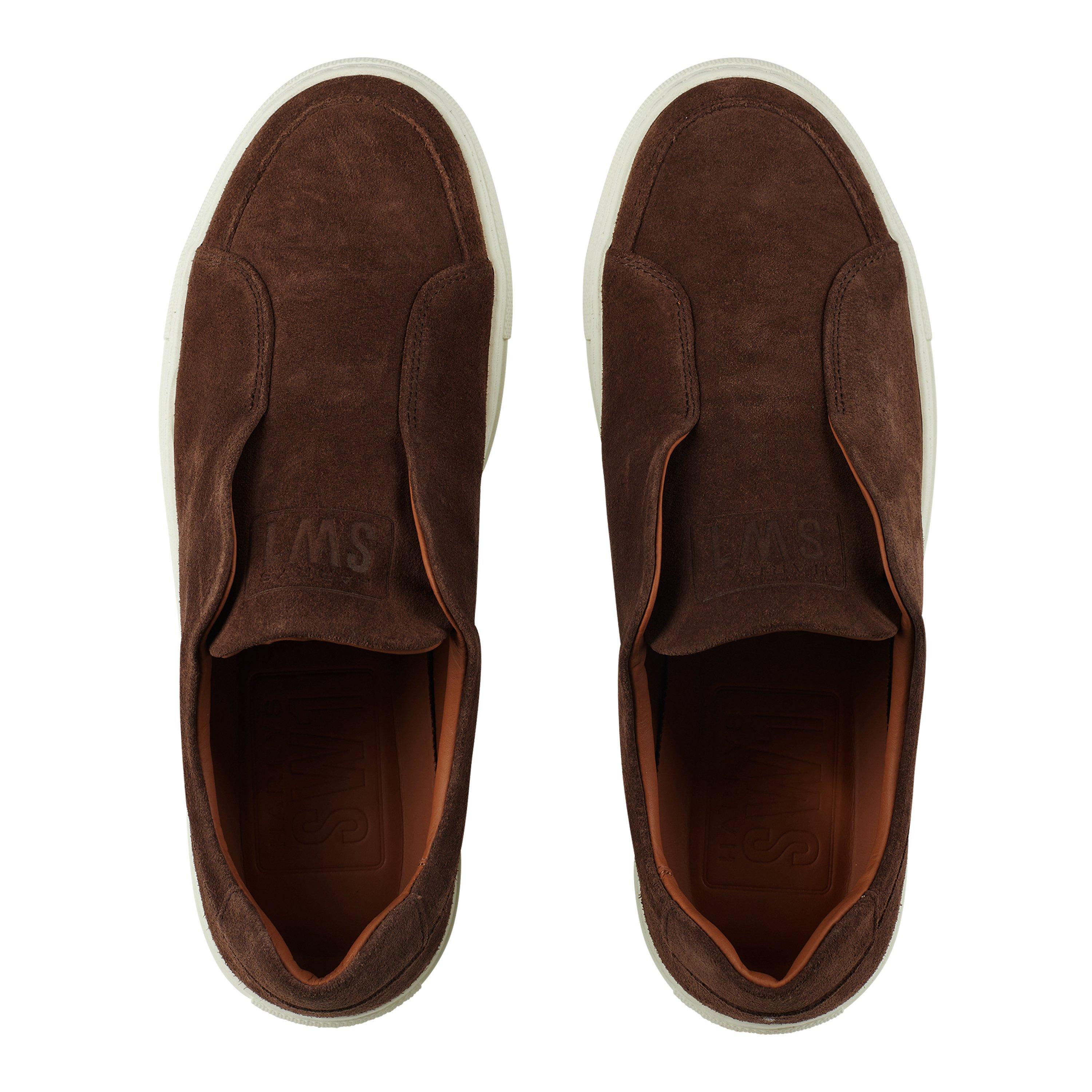 Braunes Wildleder - Harrys of London - SW1 Mount Suede Trainers - 5