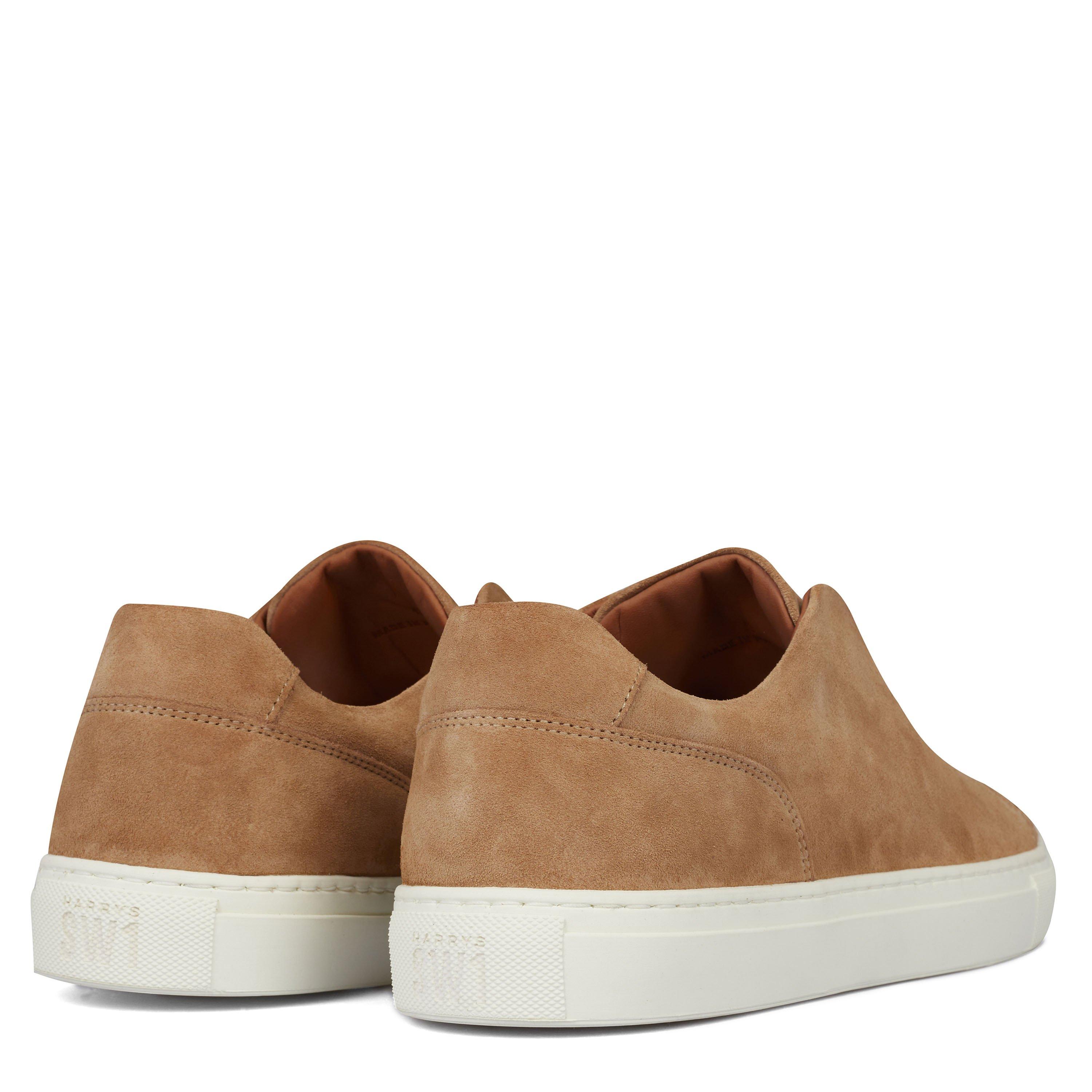 Tan Suede - Harrys of London - SW1 Mount Suede Trainers - 4