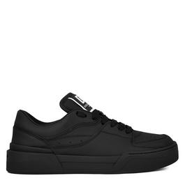 Dolce and Gabbana Calfskin Nappa New Roma Sneakers