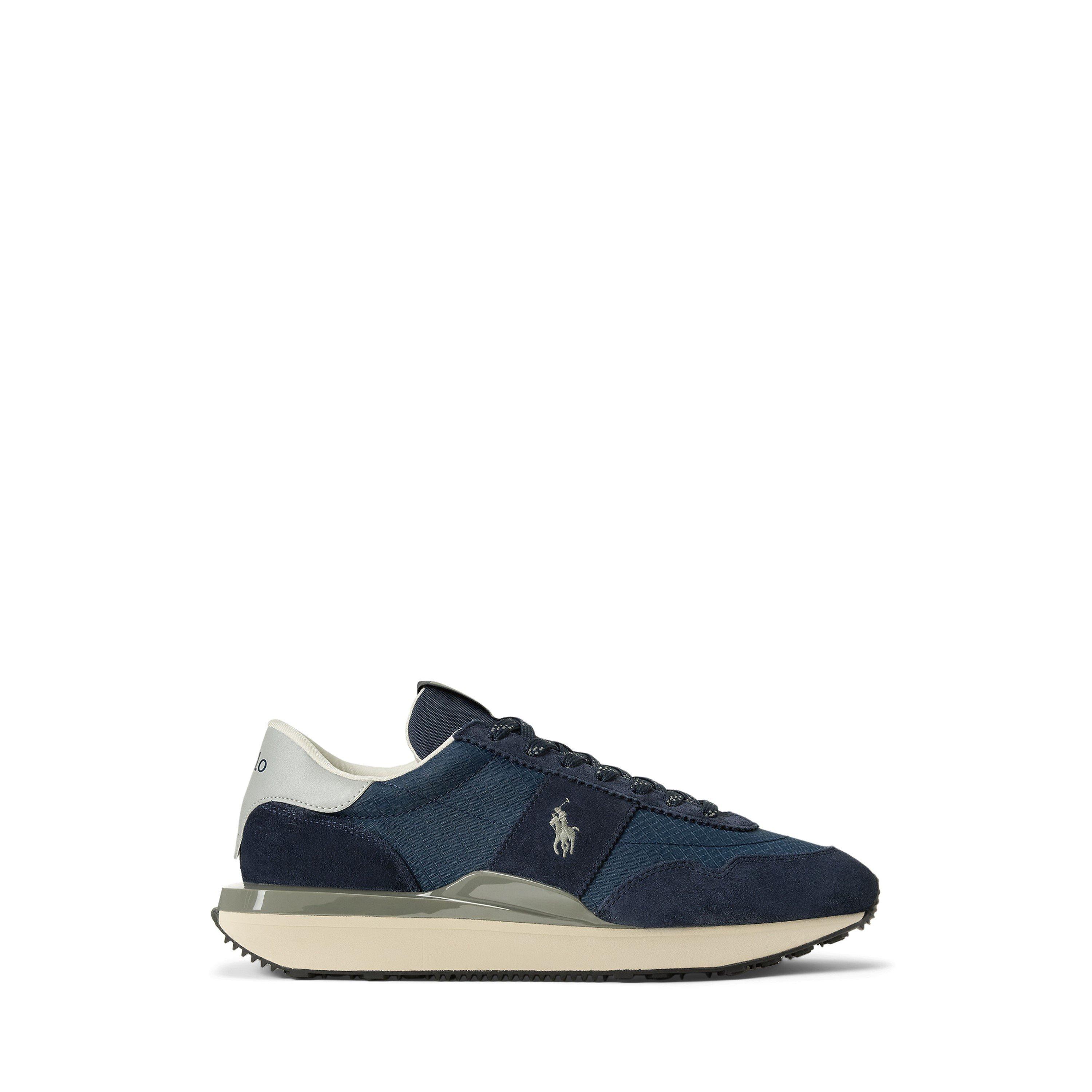 Polo Ralph Lauren Men's Train 89 Low-Top Trainers - Blue - 11 (45)
