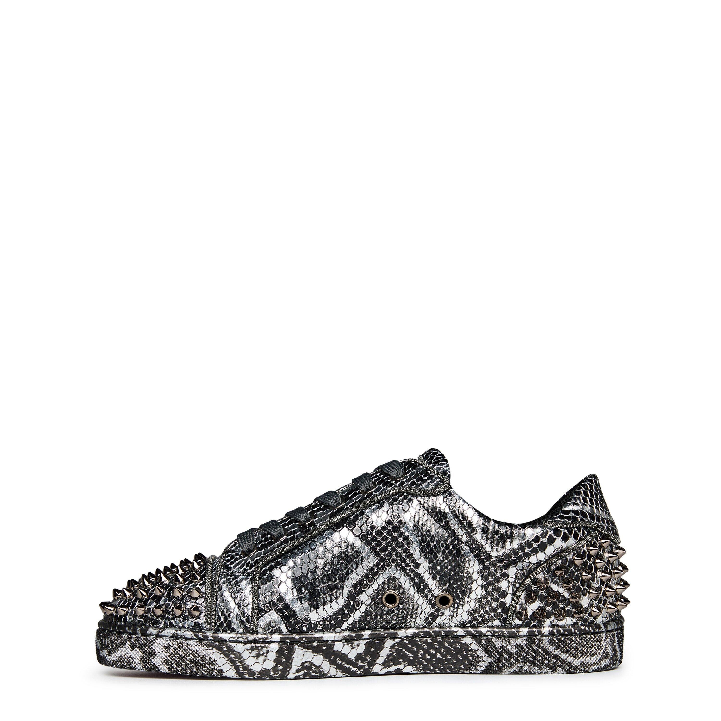 Silver - Christian Louboutin - Seavaste 2 Orlato Low Sneakers - 3