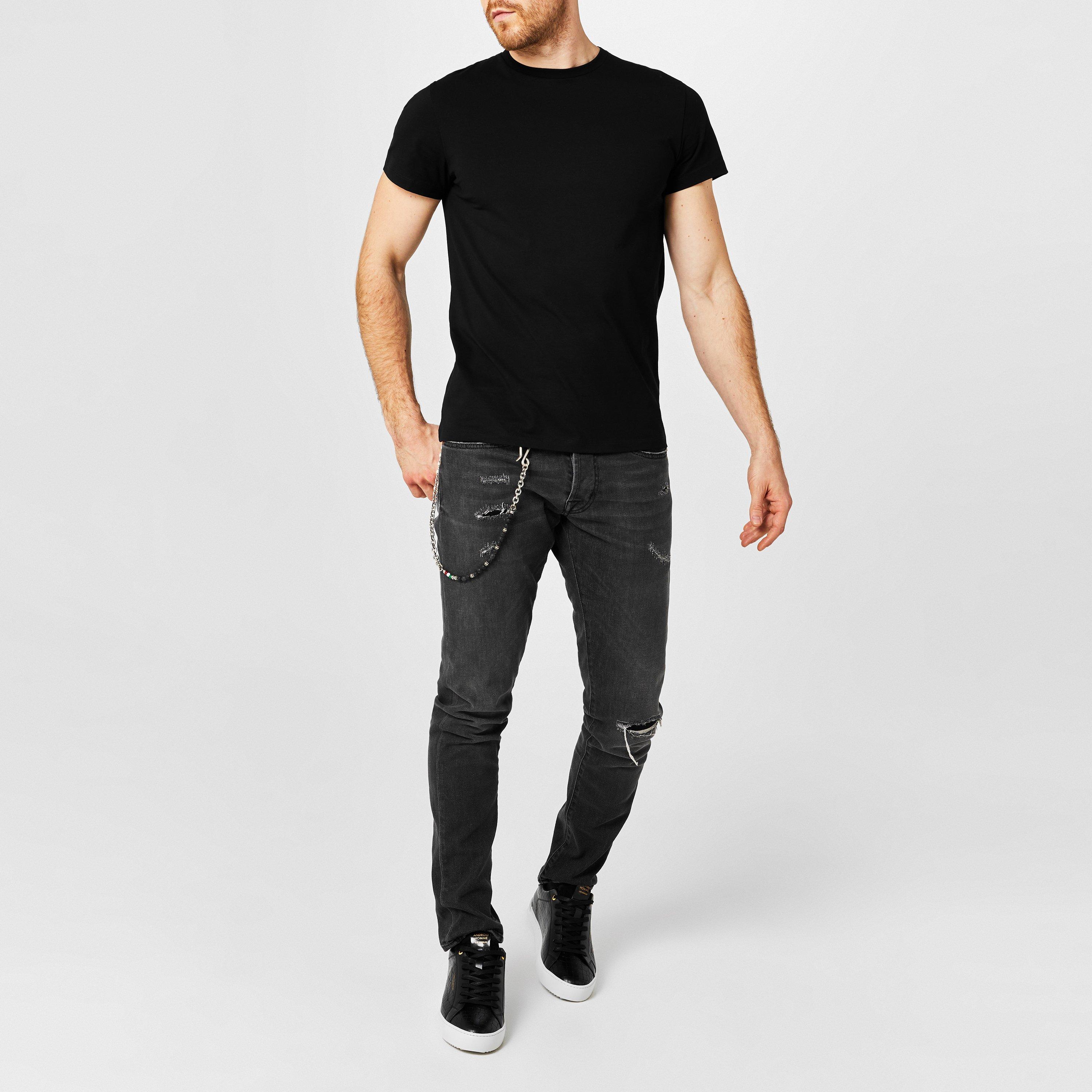 Black/White - Android Homme - Zuma Caiman Croc - 6