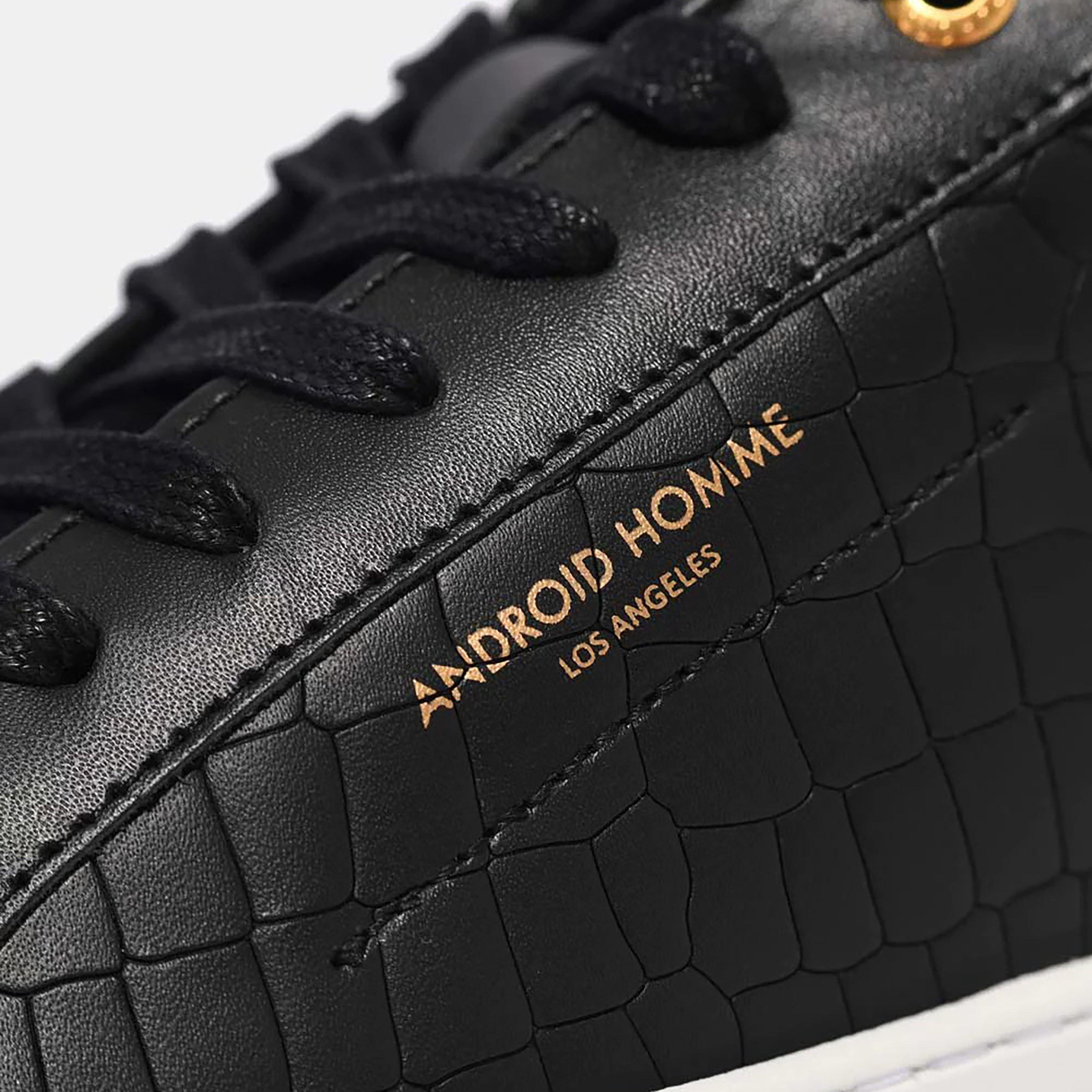 Black/White - Android Homme - Zuma Caiman Croc - 8