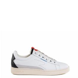 Replay Logo Trainers Mens