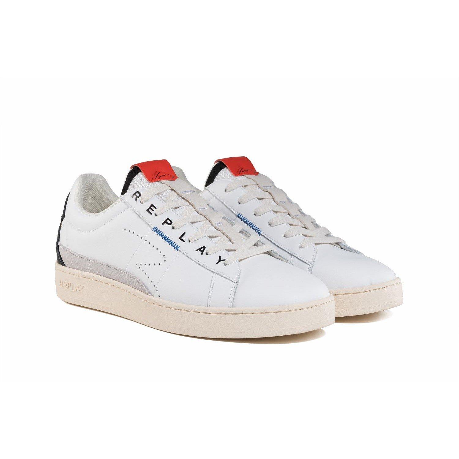 2081 Wit - Replay - Low-Top Trainers - 4