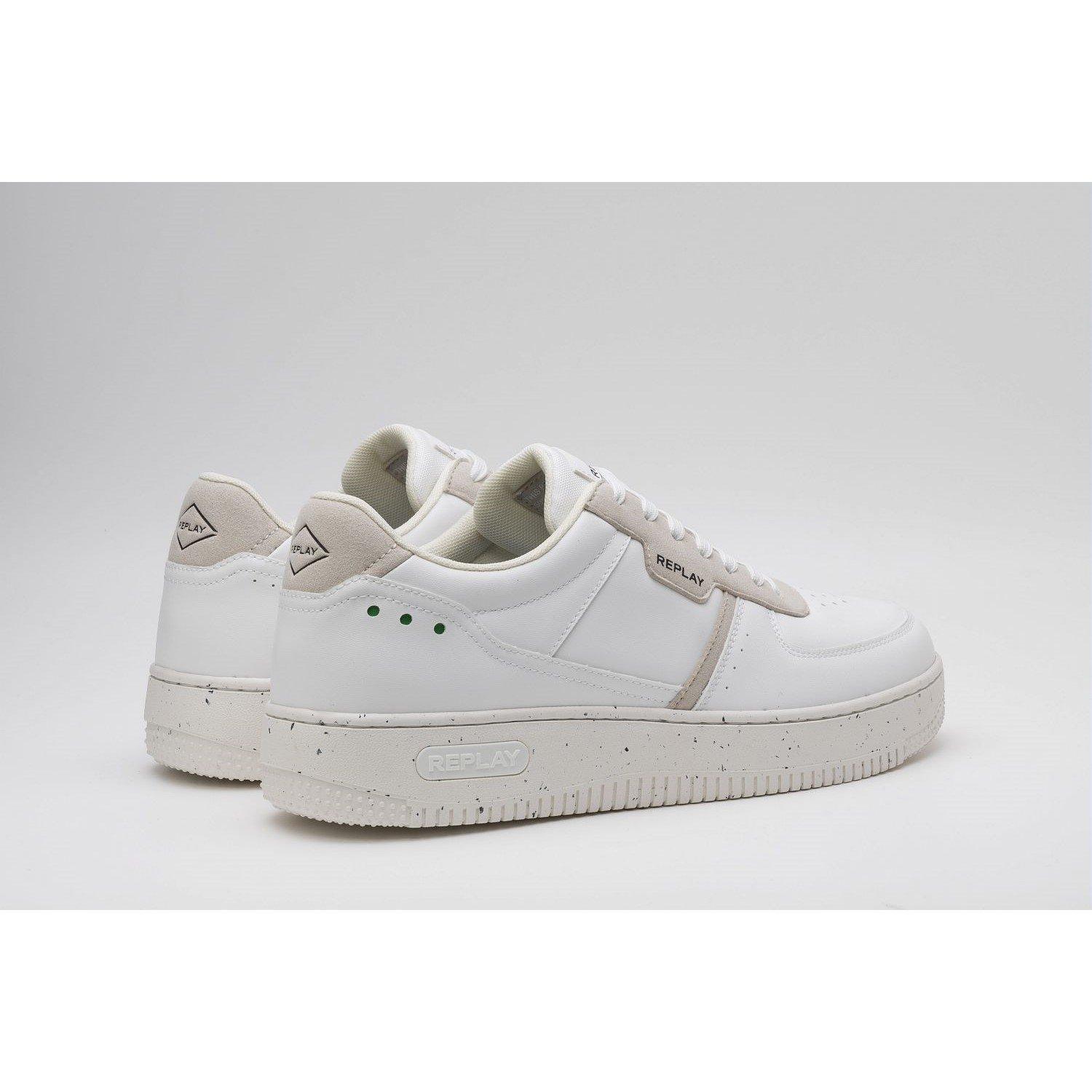 061 Weiß - Replay - Epic M Back Block Sneakers - 4