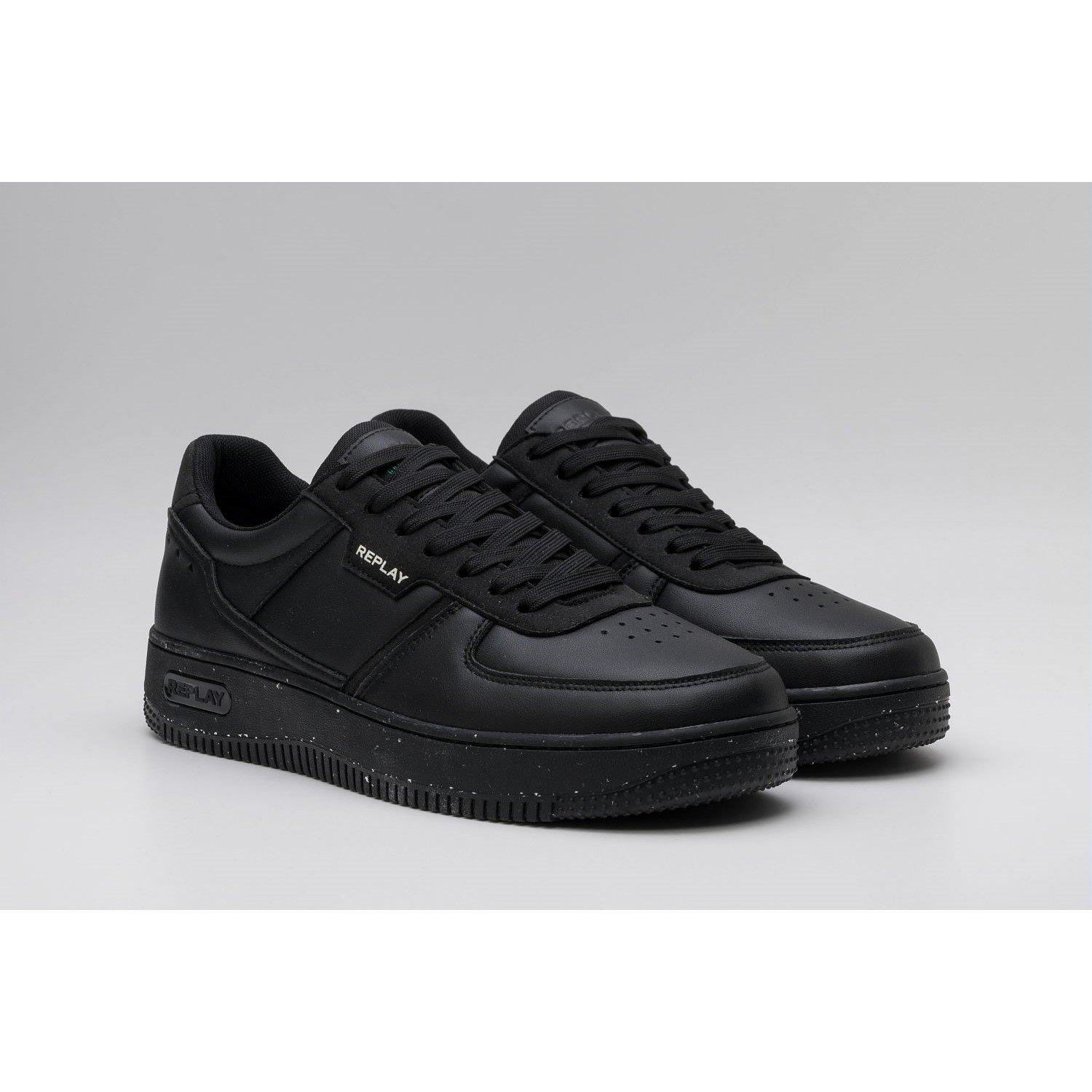 003 Black - Replay - Epic M Back Block Sneakers - 2