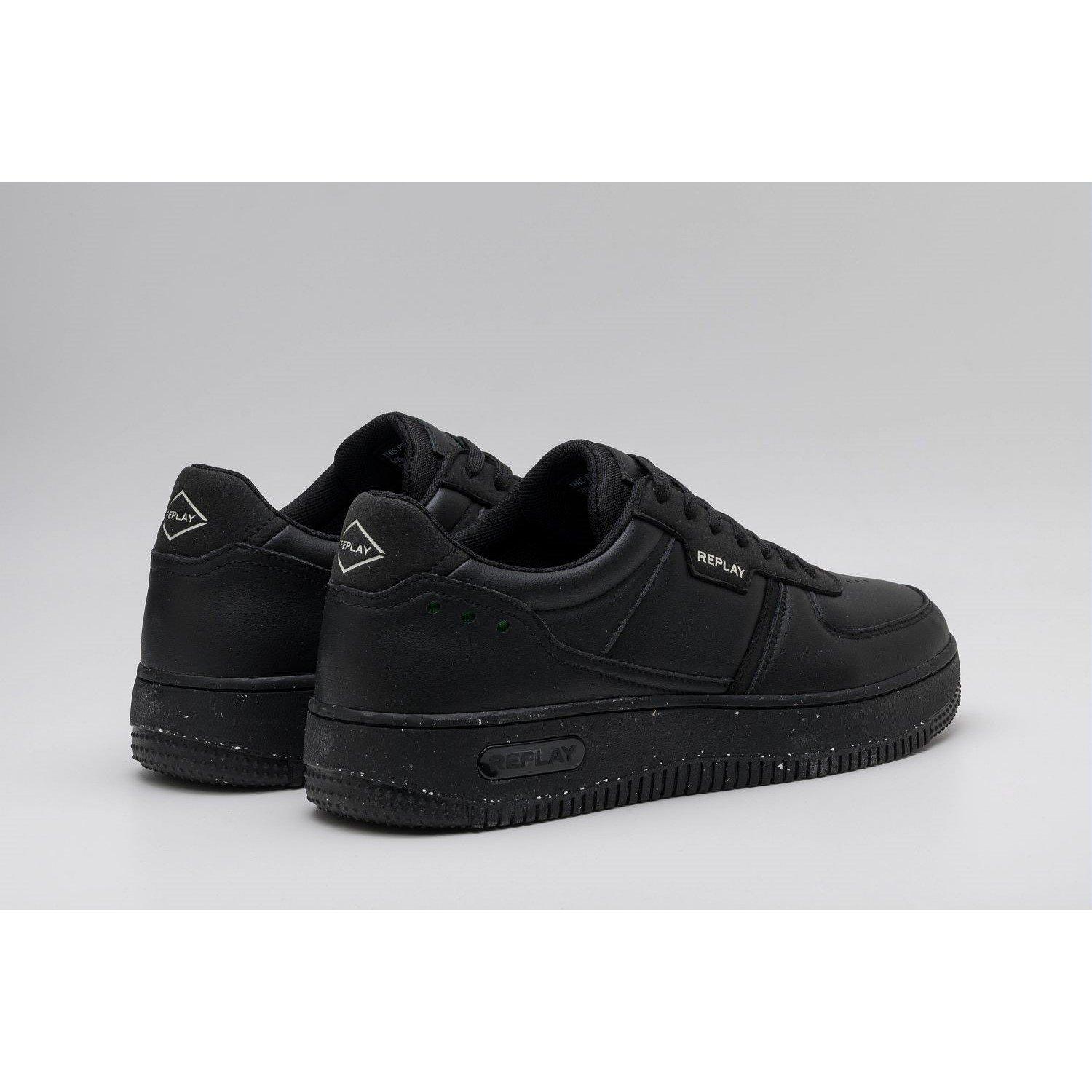 003 Black - Replay - Epic M Back Block Sneakers - 3