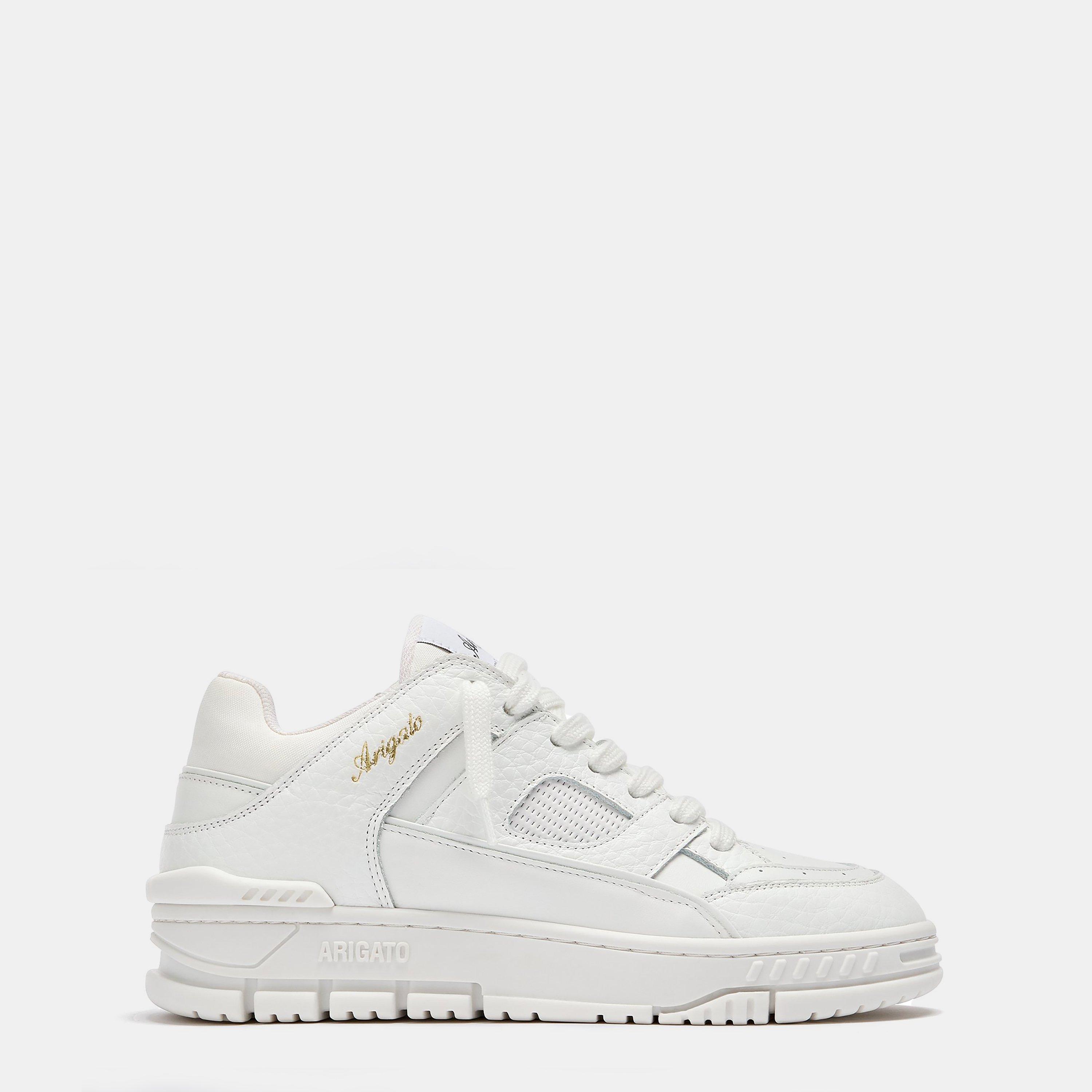 Axel Arigato Mens Baseball-Inspired Area Low Trainers - White/White - Size 11 (46)