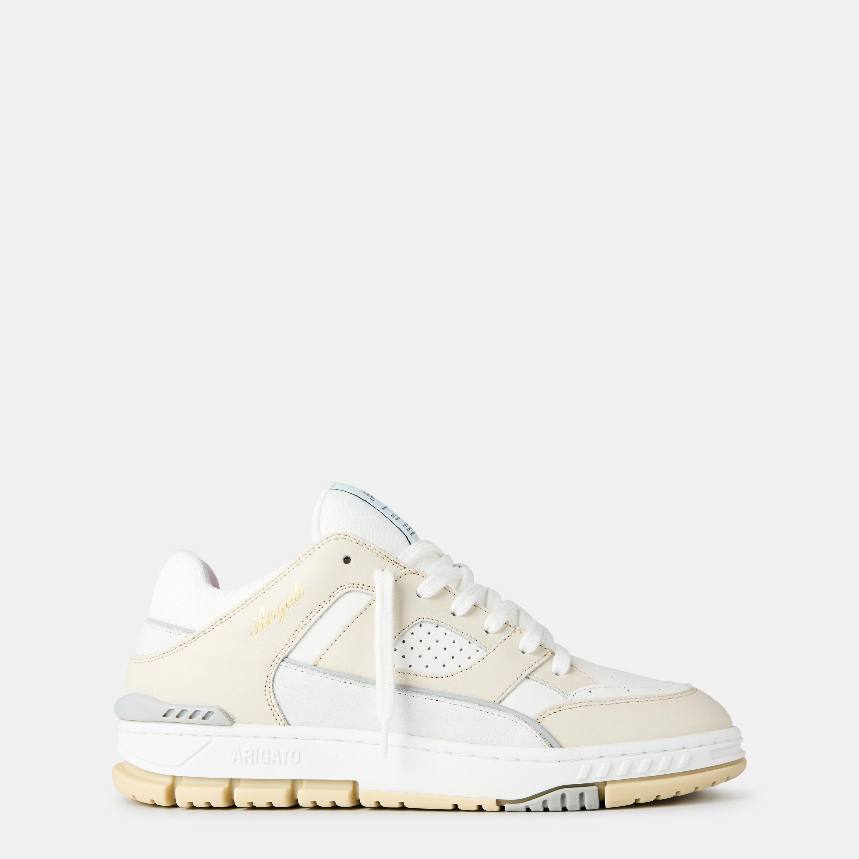 Axel Arigato Mens Baseball-Inspired Area Low Trainers - Cremino/White - Size 6.5 (40)