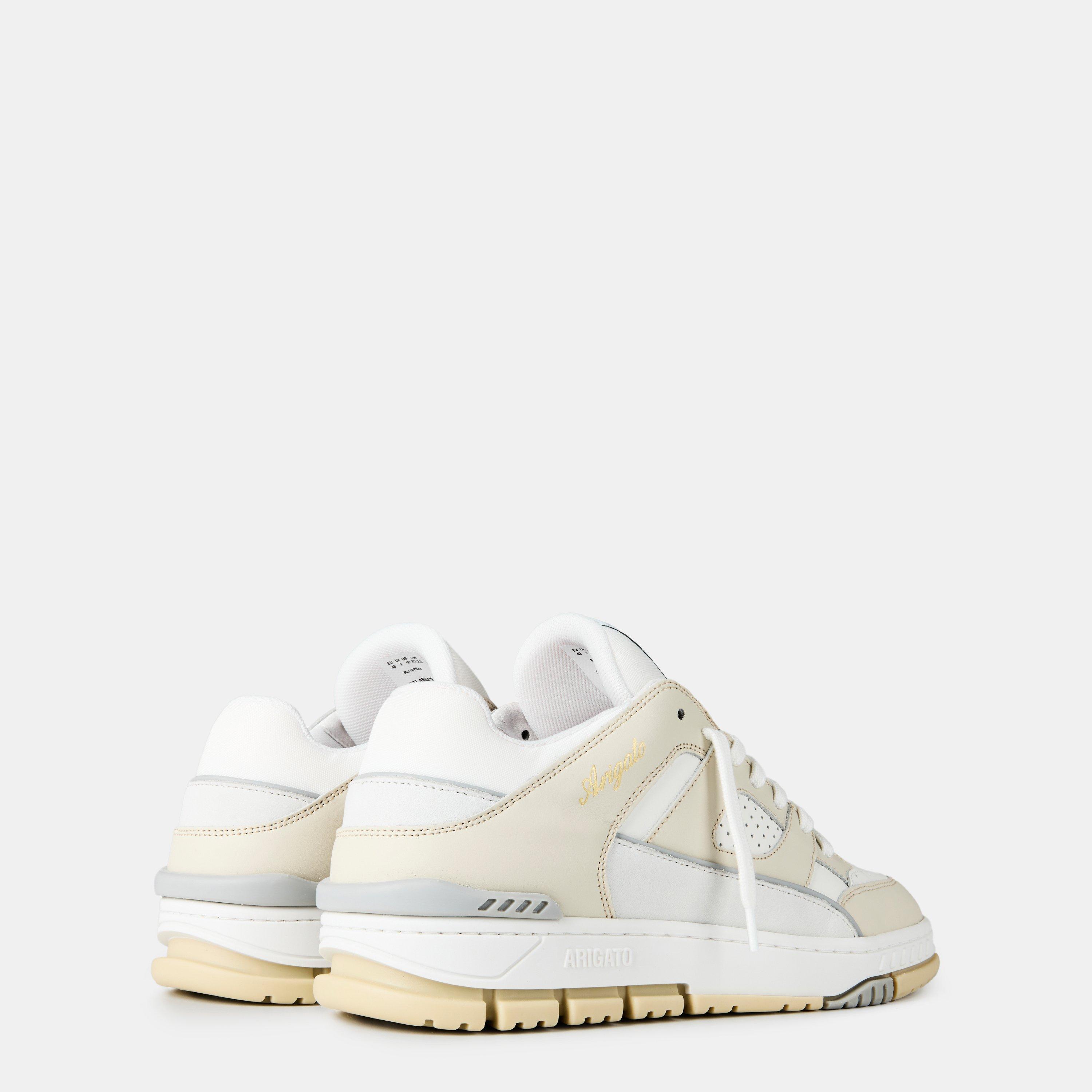 Cremino/White - Axel Arigato - Mens Baseball-Inspired Area Low Trainers - 5