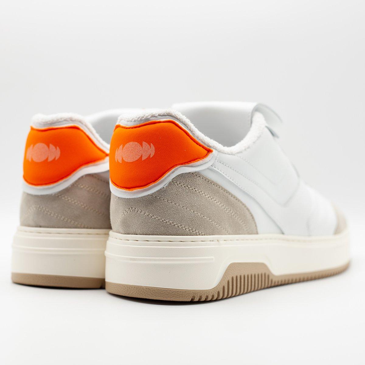 Wit/Oranje - Pantofola d Oro - Crossball Trainers - 4