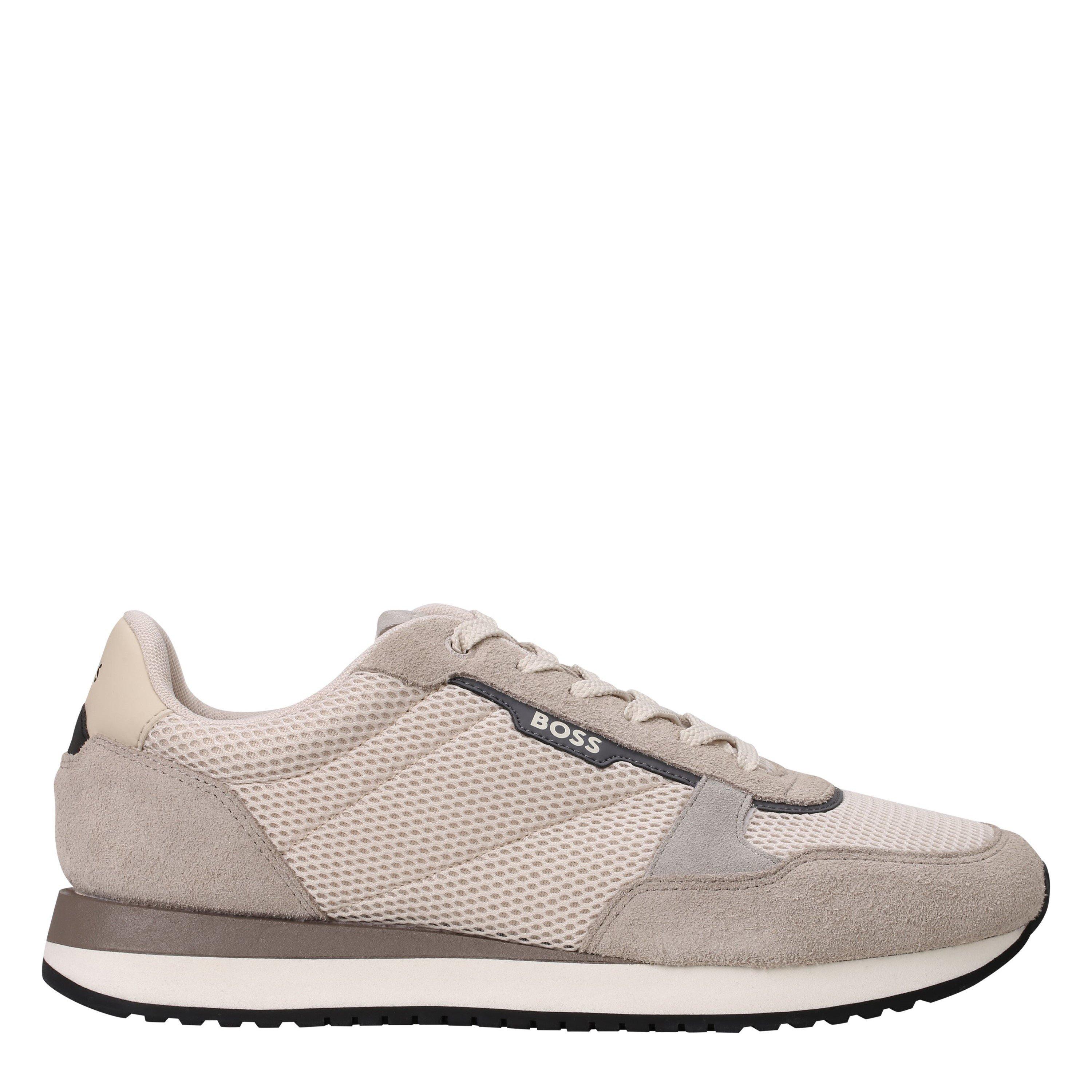 Light Beige 271 - Boss - Men's Kai Retro-inspired Trainers - 1