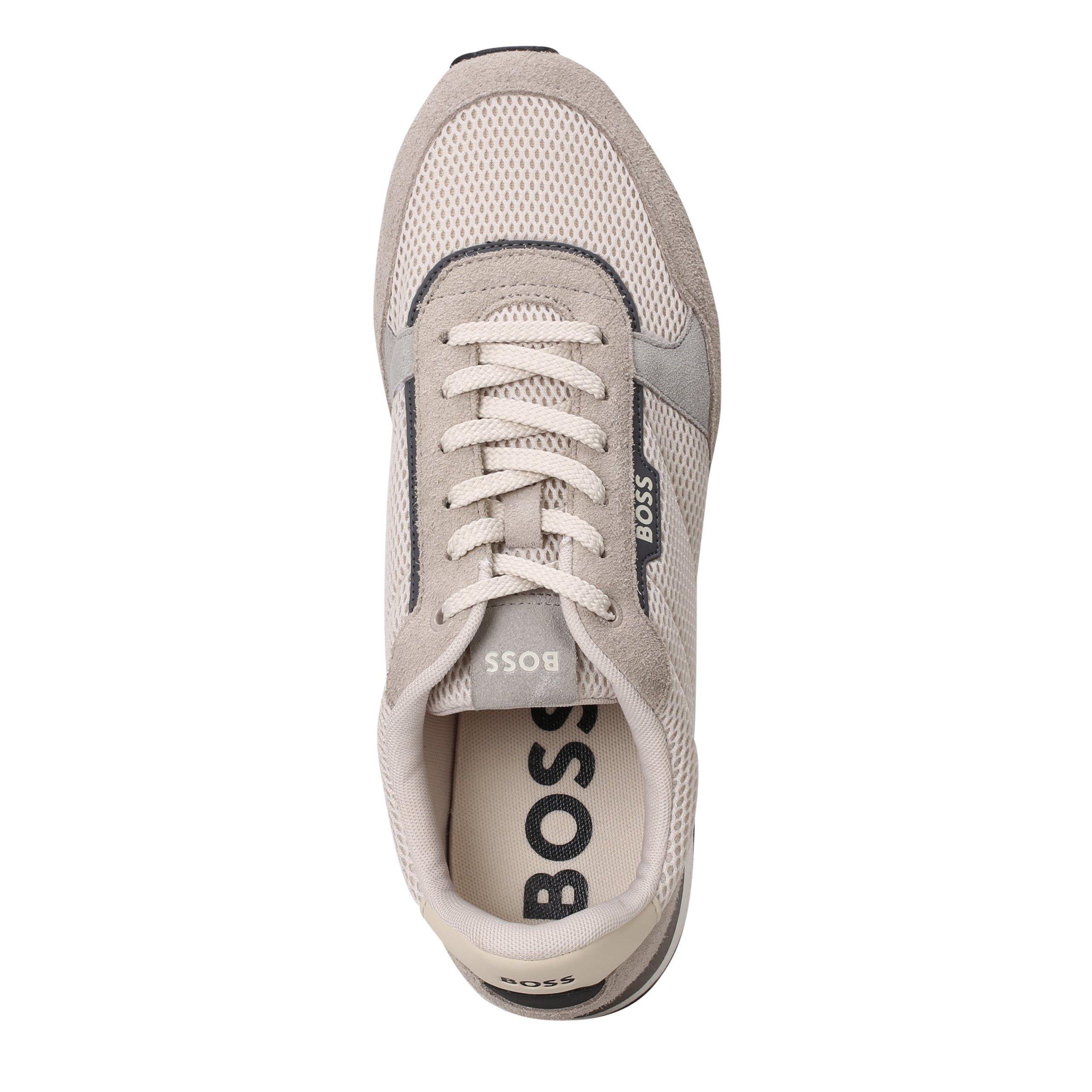 Light Beige 271 - Boss - Men's Kai Retro-inspired Trainers - 5