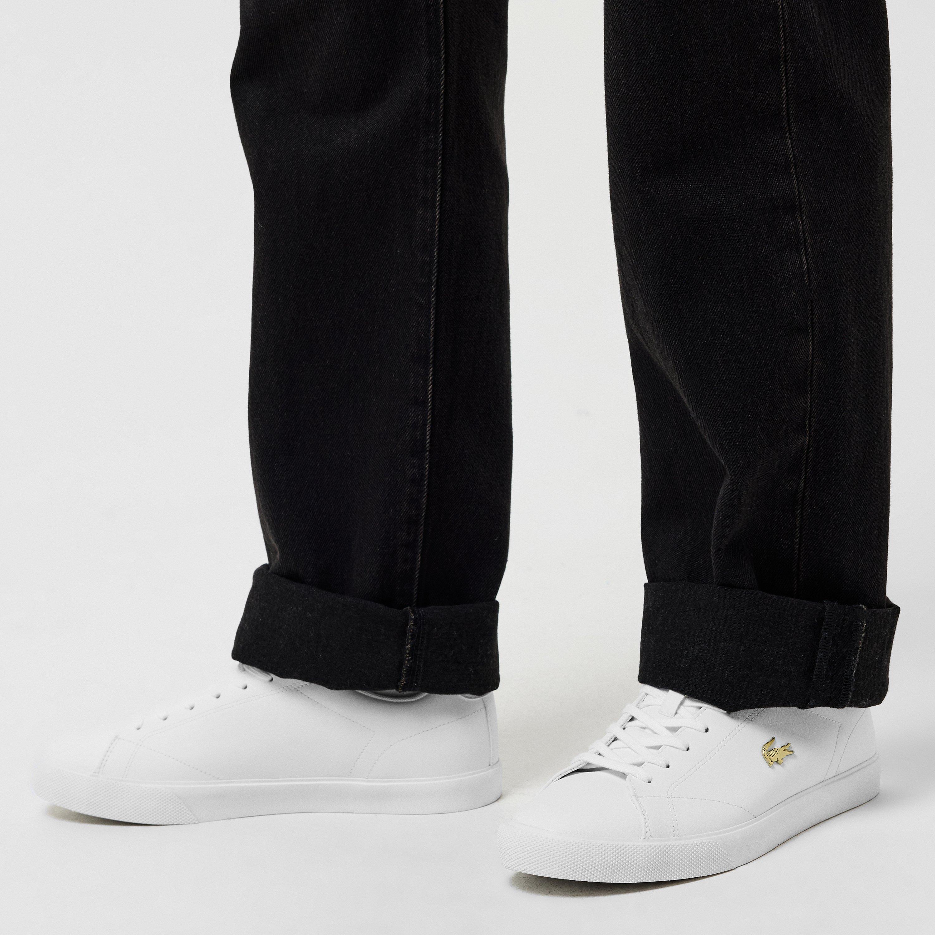 Wht/Wht/Gld 21G - Lacoste - Men's Lerond Pro Low-Top Trainers - 3