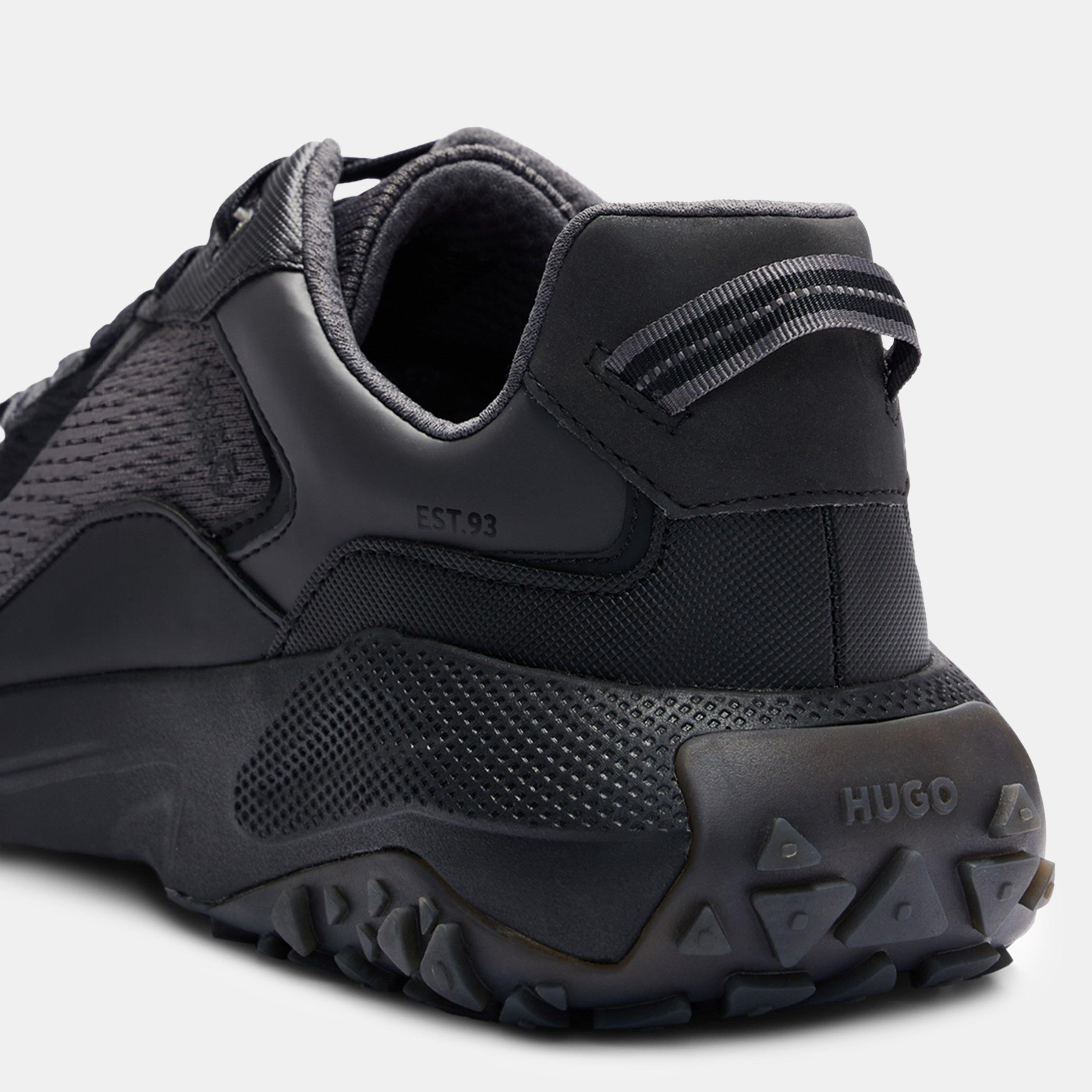 Charcoal 010 - Hugo - Men's Cyrus Low-Top Trainers - 4