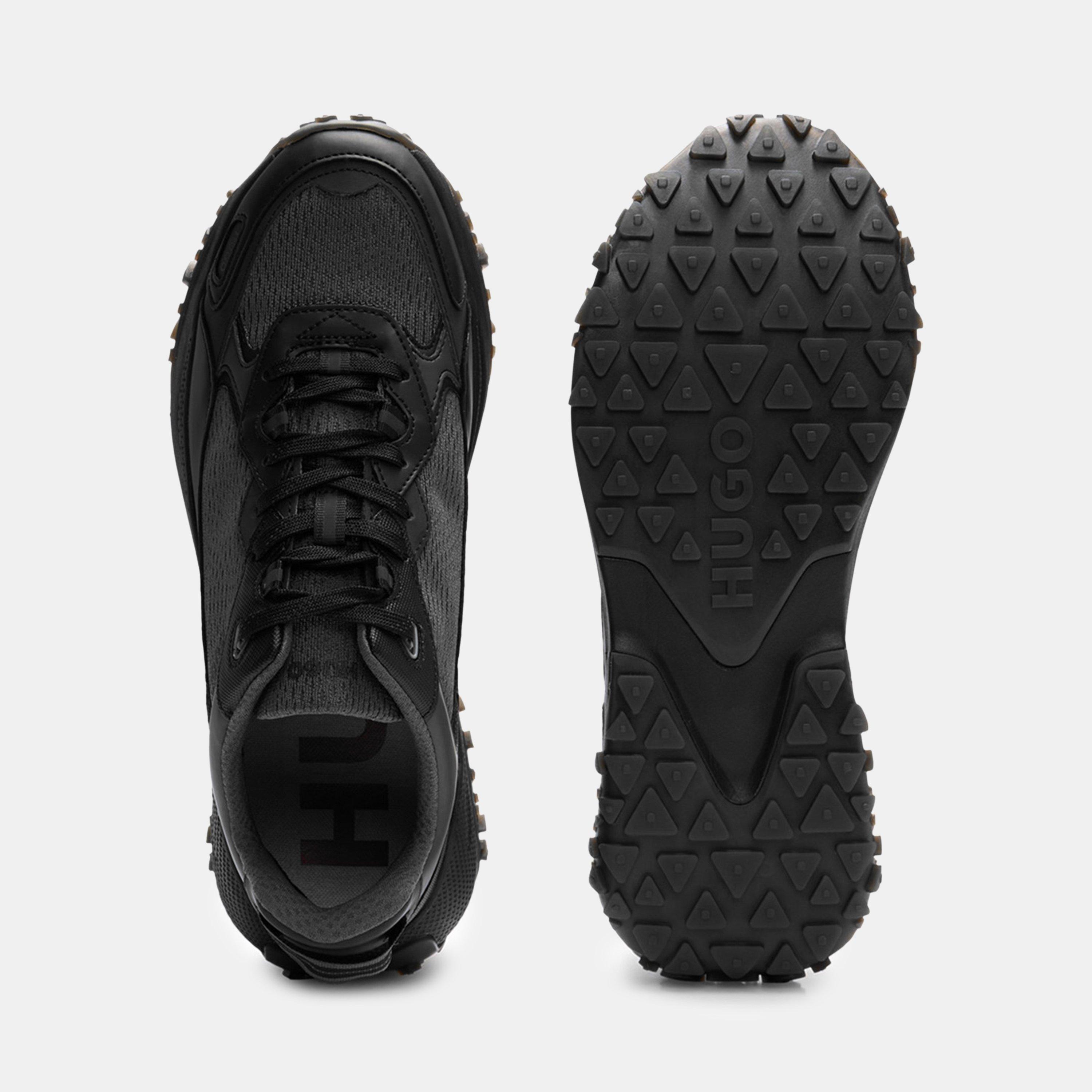 Charcoal 010 - Hugo - Men's Cyrus Low-Top Trainers - 5