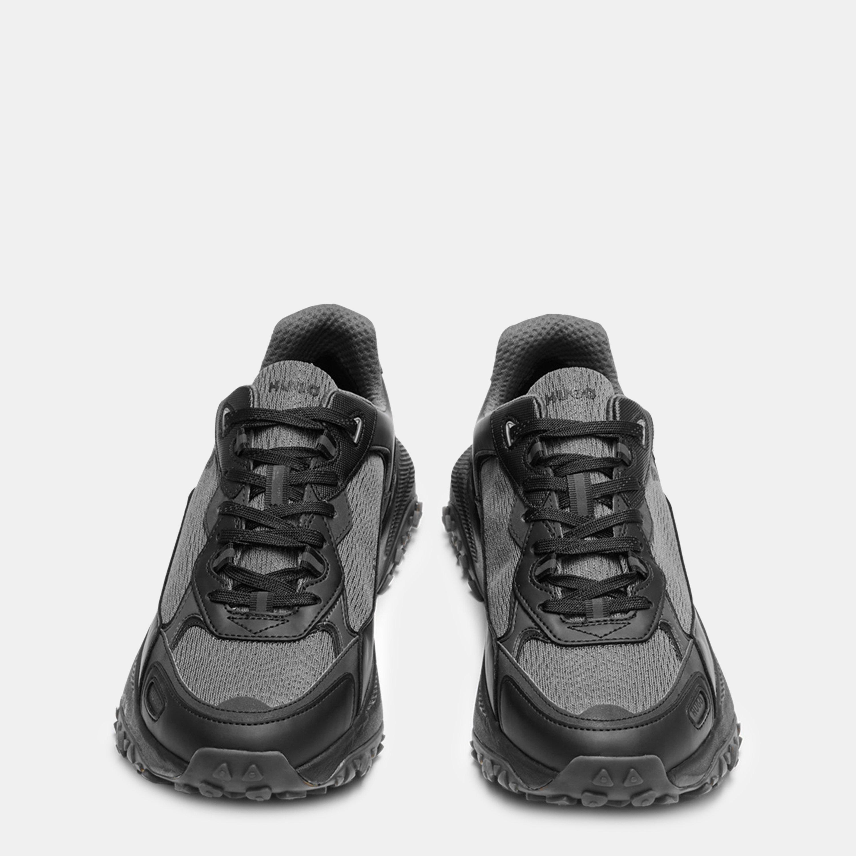 Charcoal 010 - Hugo - Men's Cyrus Low-Top Trainers - 7