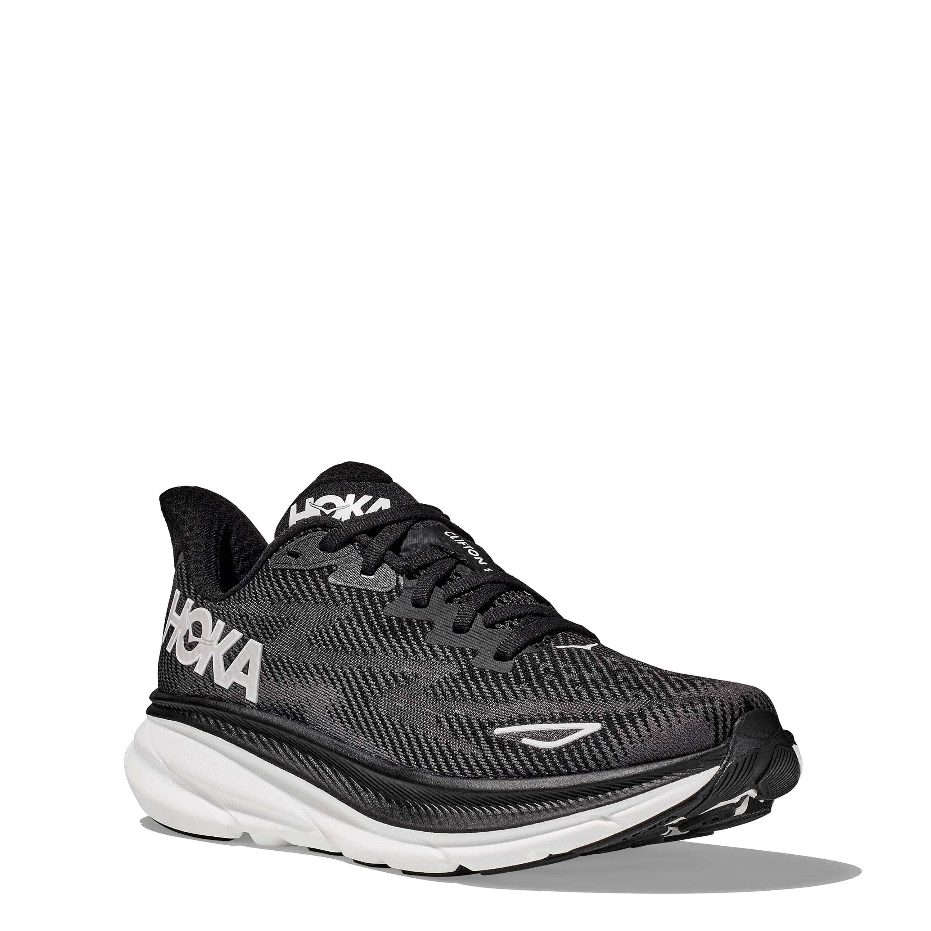 Black/White - Hoka - Clifton 9 - 4