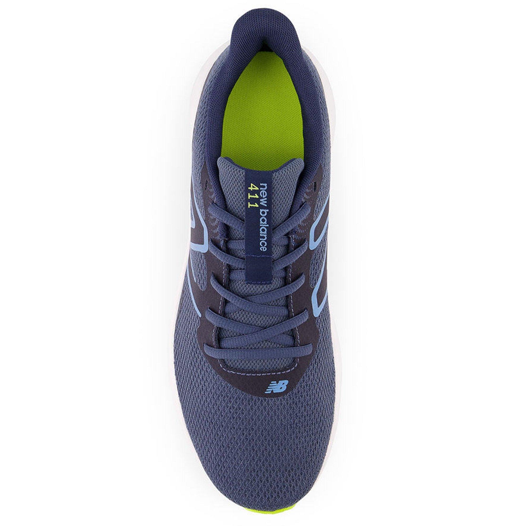 Navy - New Balance - 411 v3 Mens Running Shoes - 3