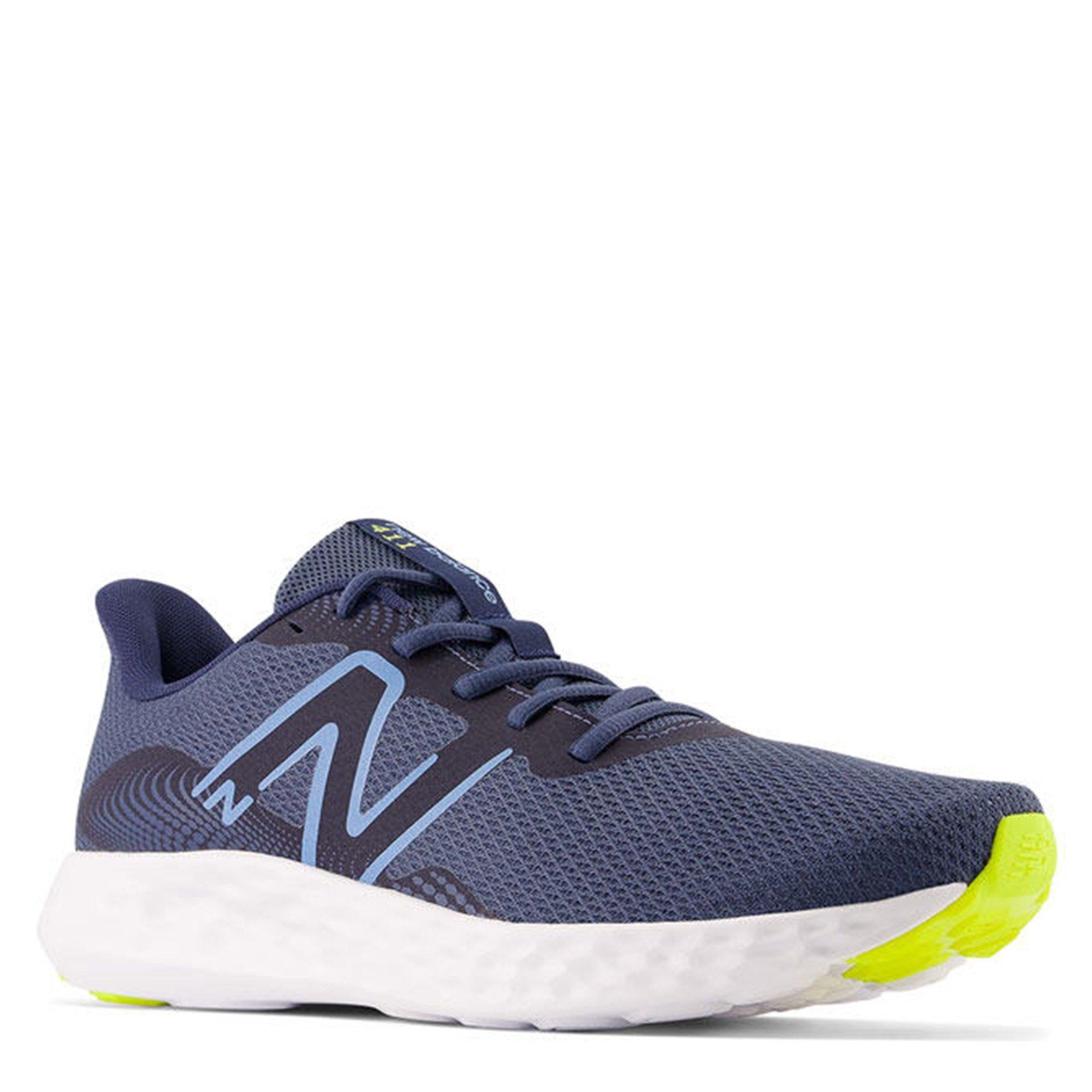 Navy - New Balance - 411 v3 Mens Running Shoes - 4