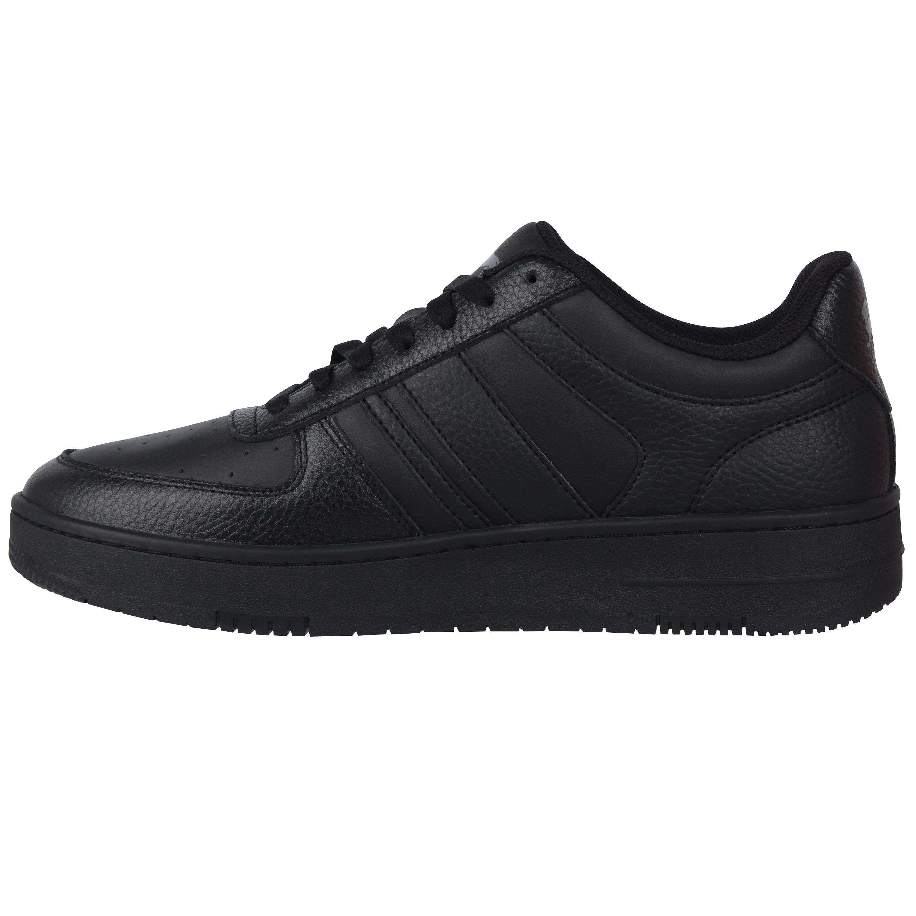 Noir - Lonsdale - Men's Hyde Low-Top Trainers - 4