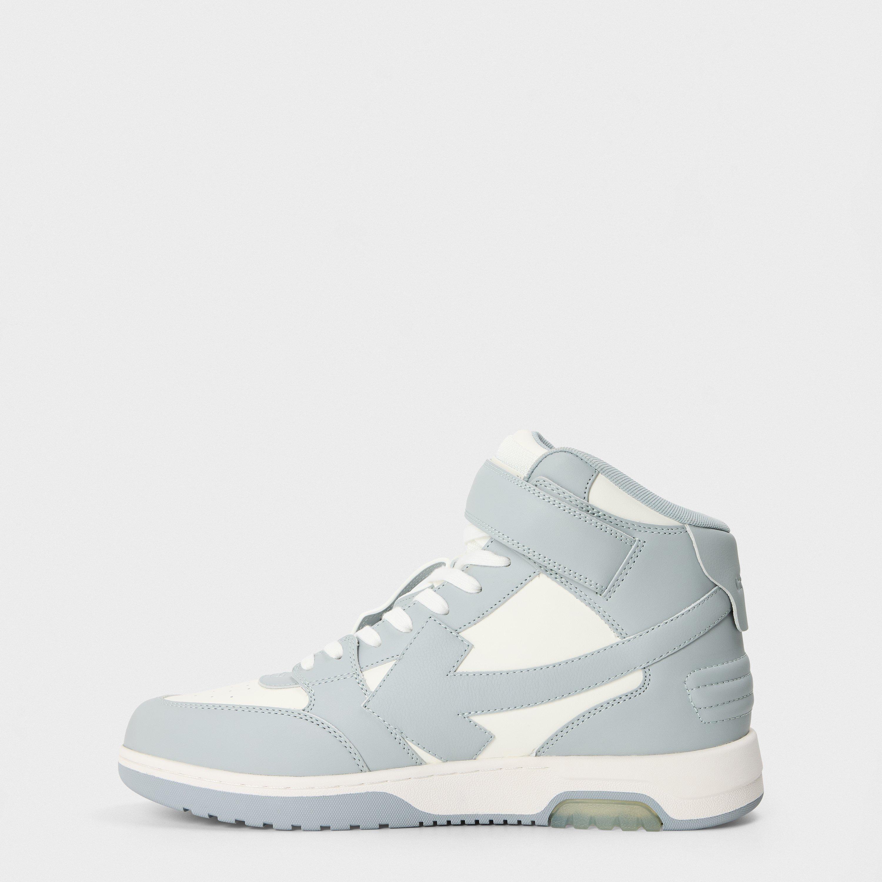 White/Grey - Off White - Men's Out Of Office High Top Retro Sneakers - 2