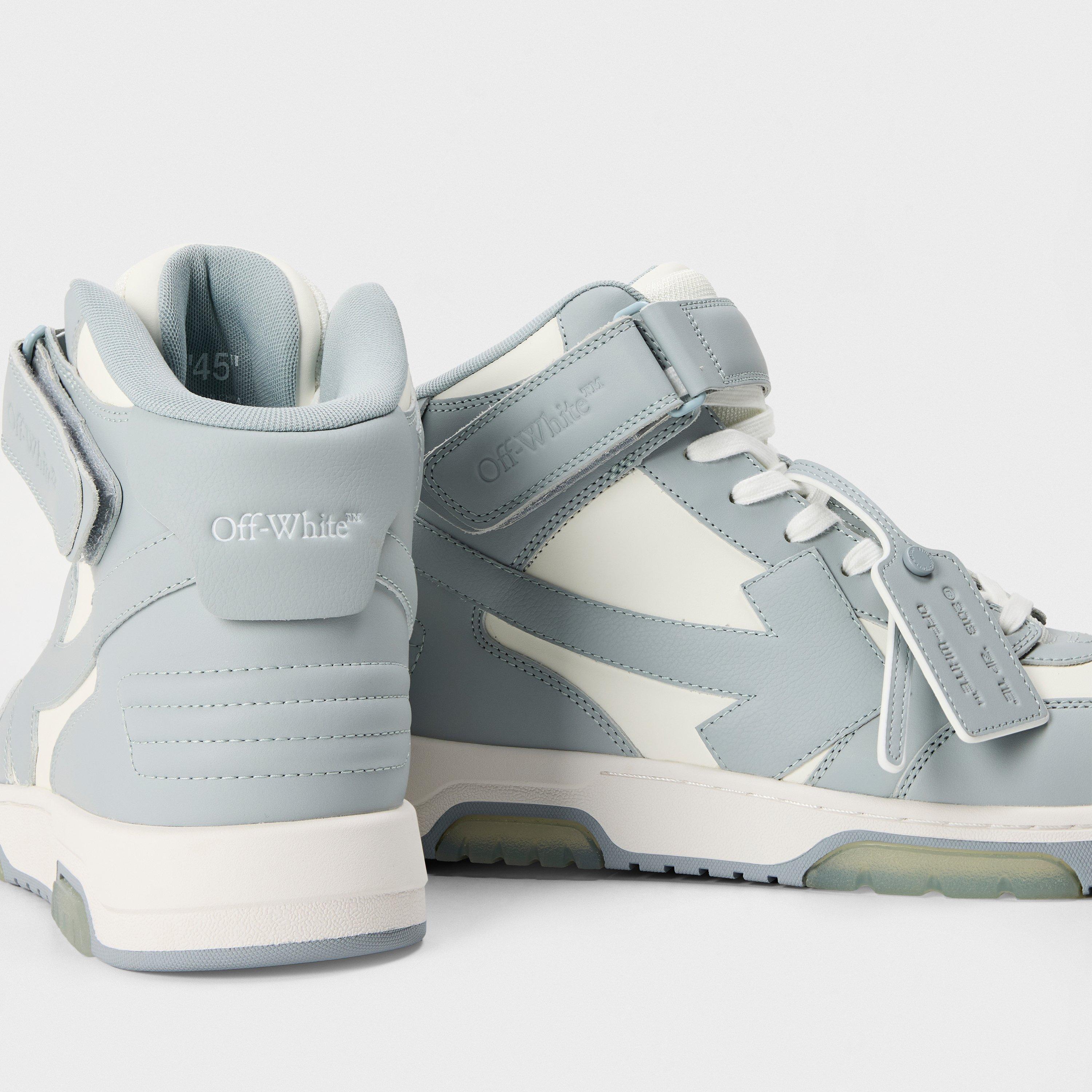 White/Grey - Off White - Men's Out Of Office High Top Retro Sneakers - 4