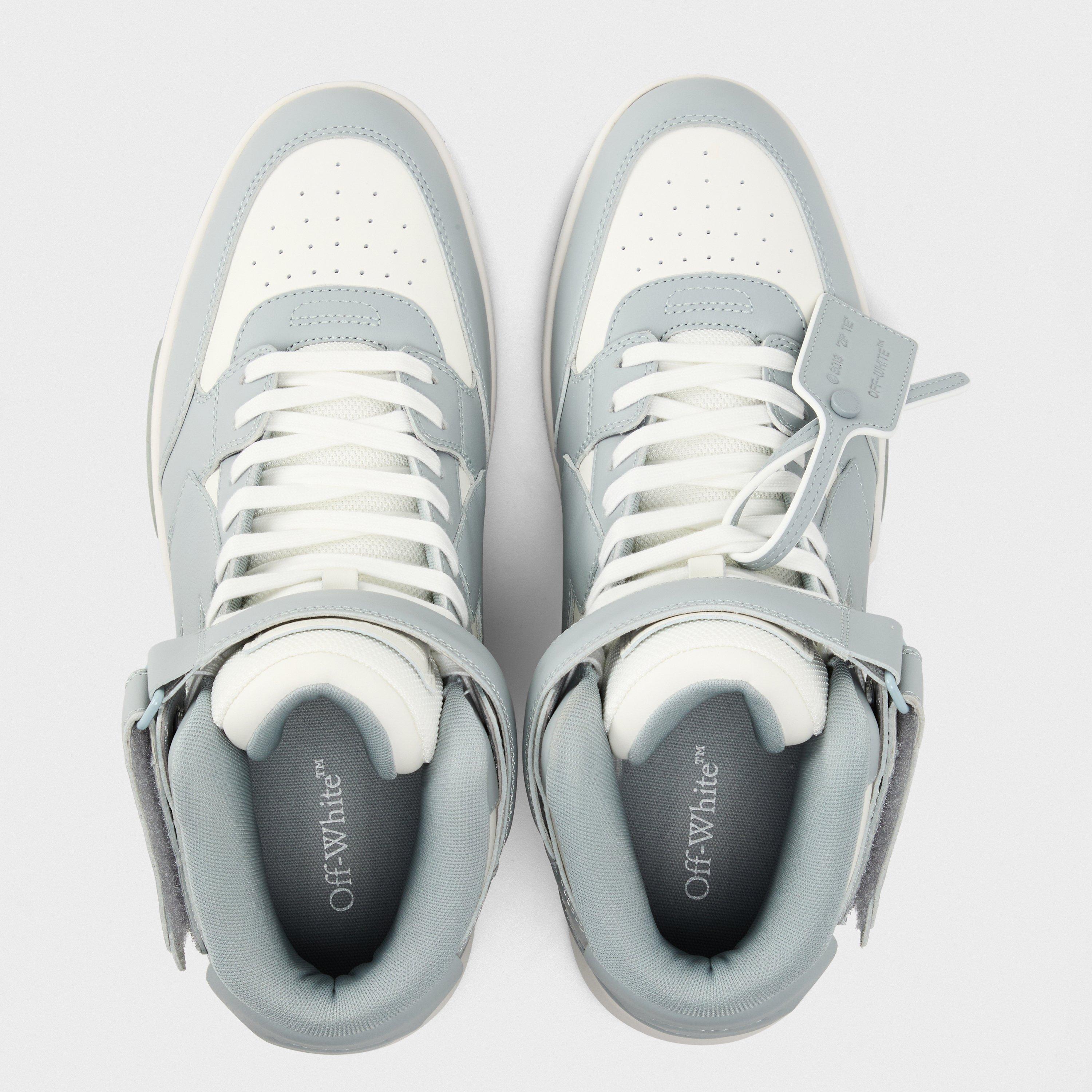 White/Grey - Off White - Men's Out Of Office High Top Retro Sneakers - 5