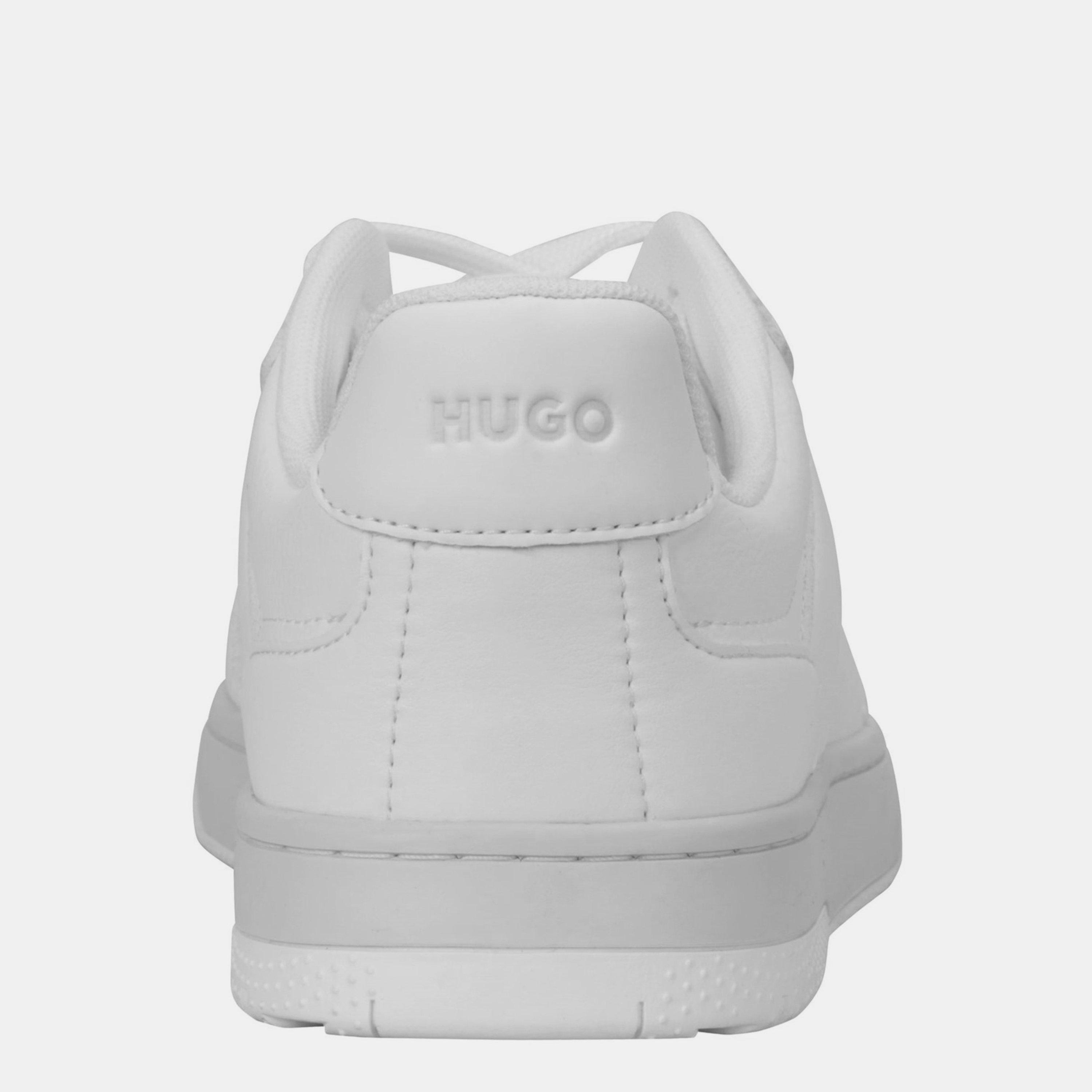 White 100 - Hugo - Logo Trainers - 3